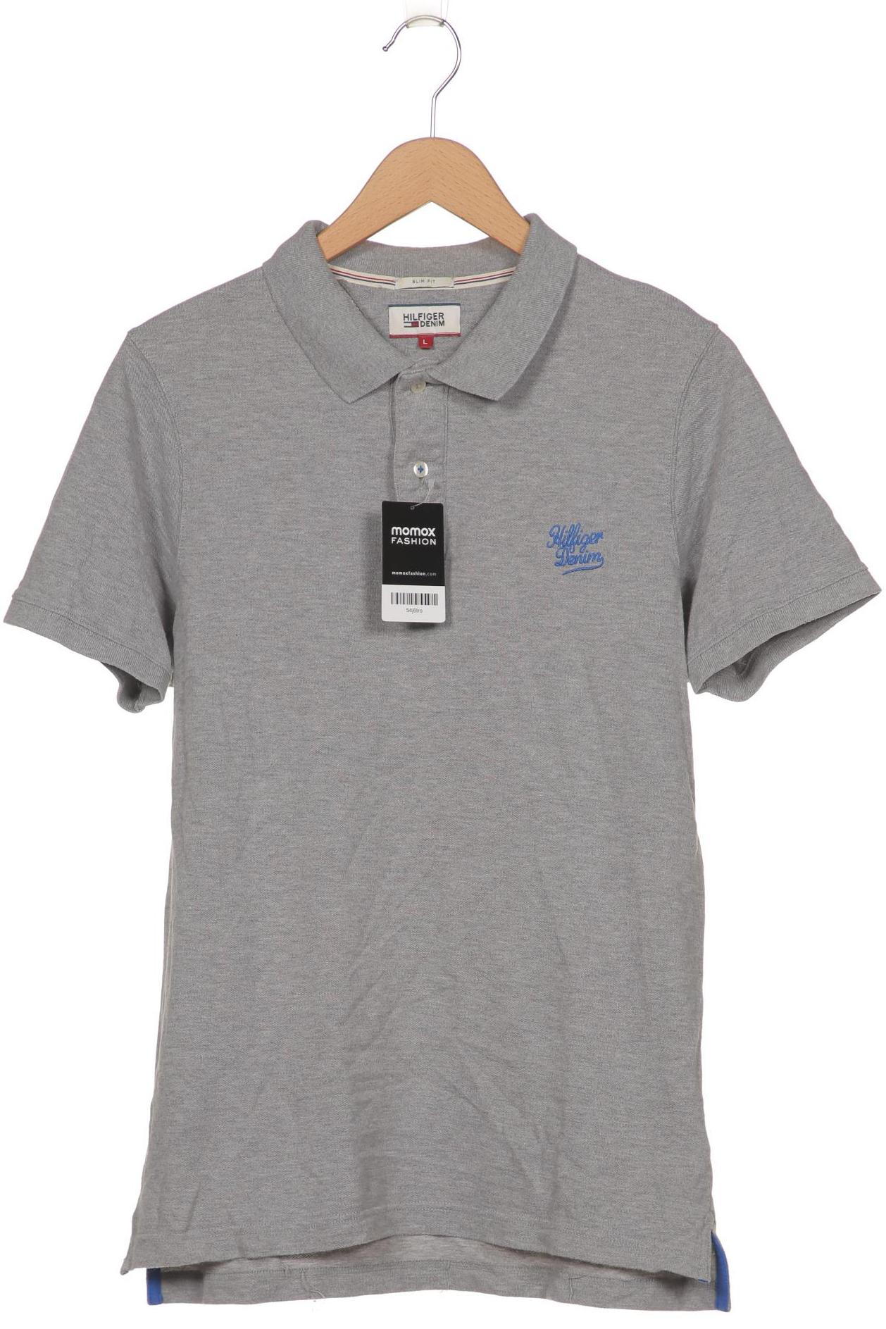 

HILFIGER DENIM Herren Poloshirt, grau