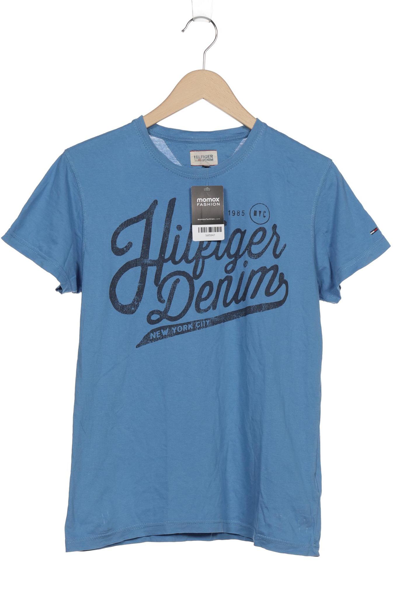 

Hilfiger Denim Herren T-Shirt, blau, Gr. 46