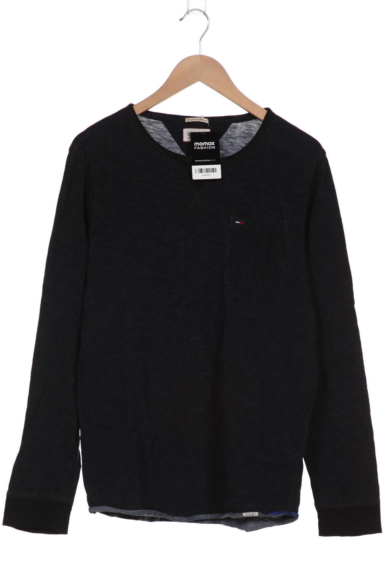 

Hilfiger Denim Herren Langarmshirt, schwarz, Gr. 52