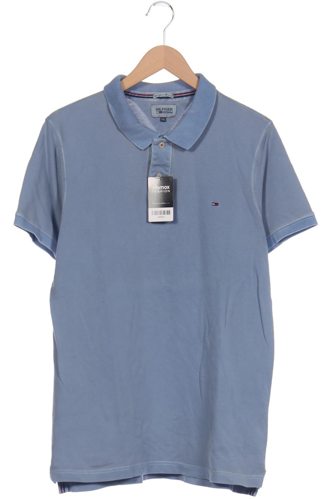 

HILFIGER DENIM Herren Poloshirt, hellblau