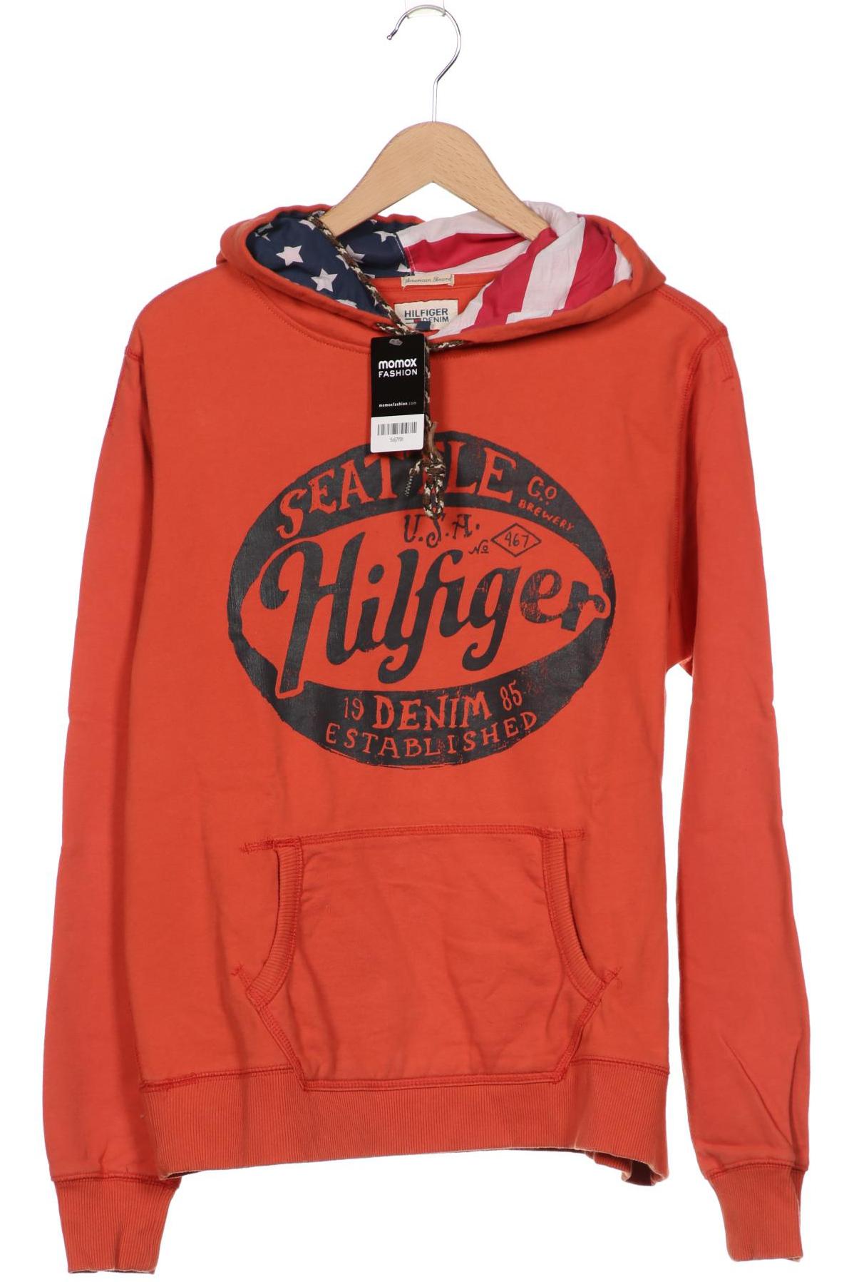 

HILFIGER DENIM Herren Kapuzenpullover, orange