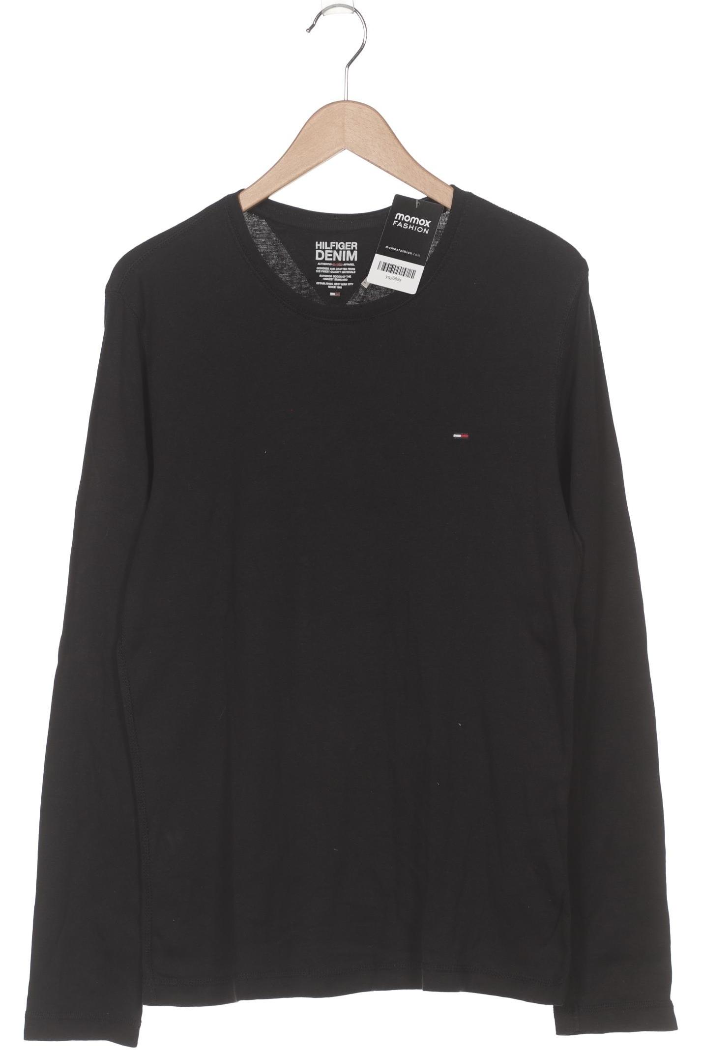 

Hilfiger Denim Herren Langarmshirt, schwarz, Gr. 54