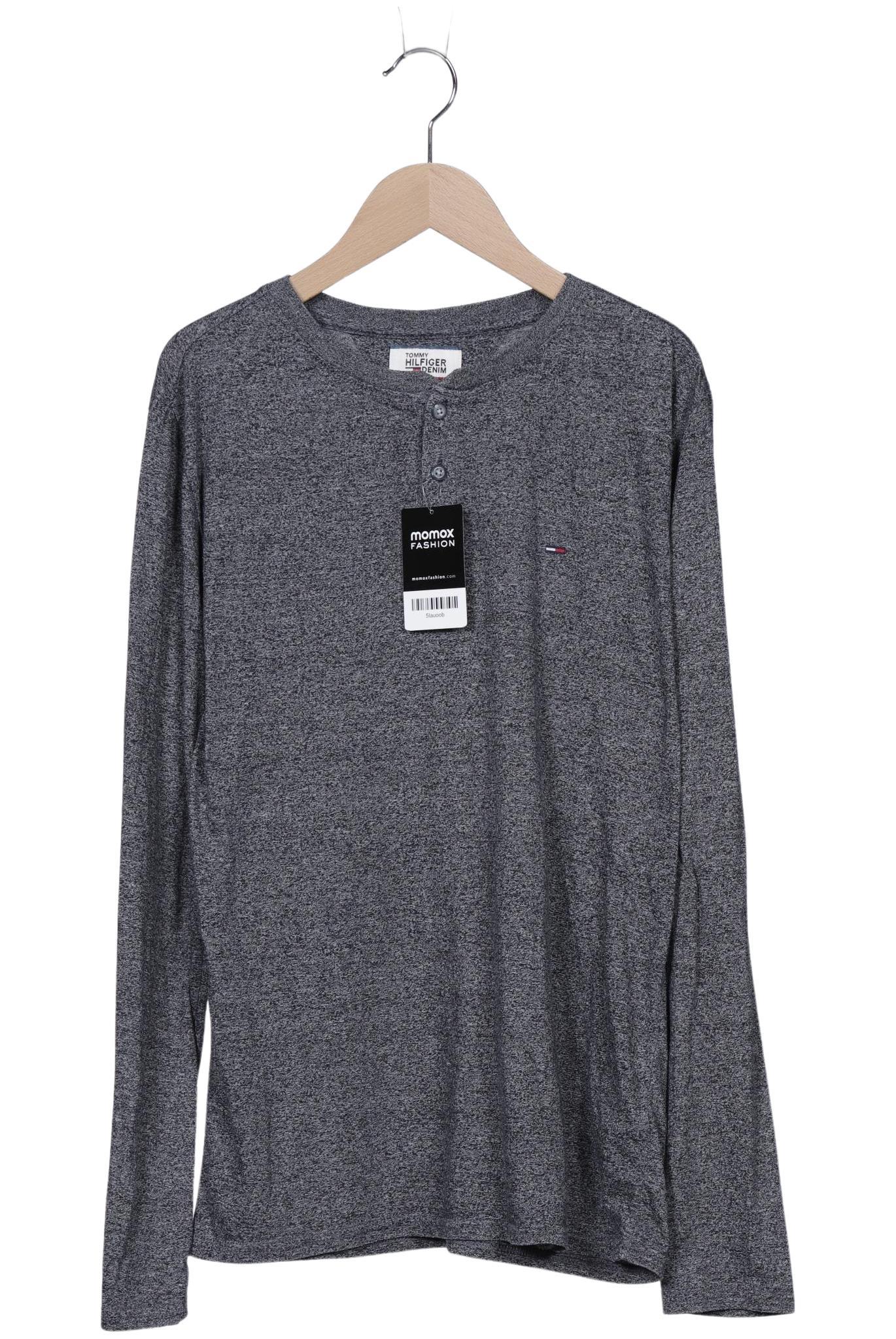 

Hilfiger Denim Herren Langarmshirt, grau, Gr. 46