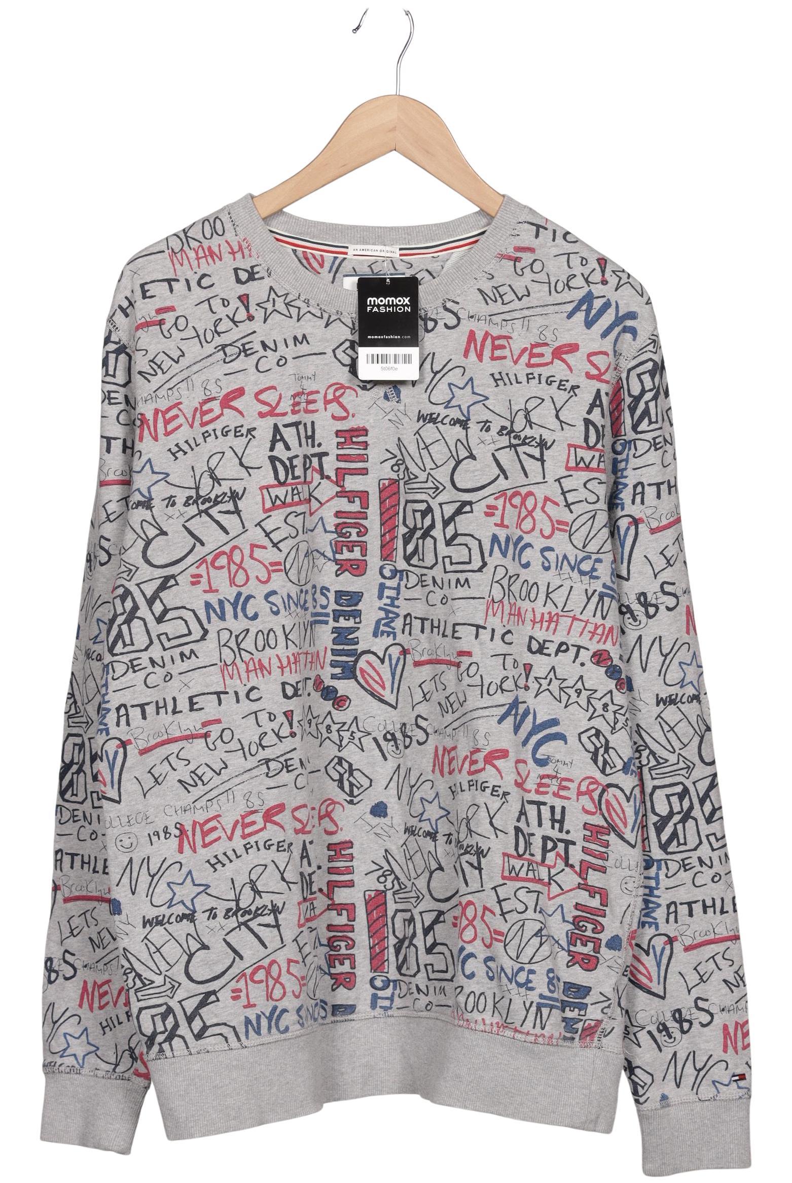 

Hilfiger Denim Herren Sweatshirt, grau, Gr. 56