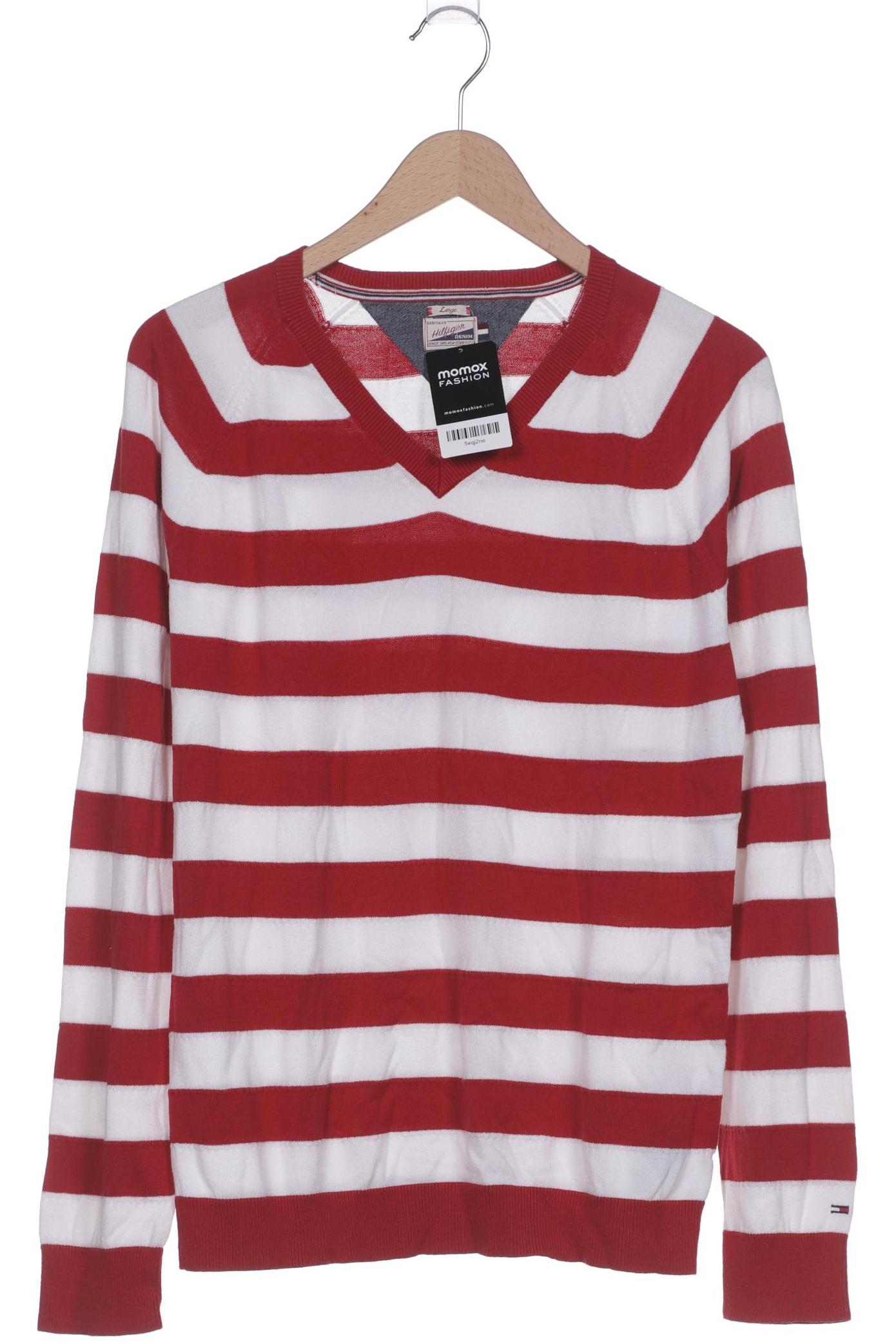 

Hilfiger Denim Herren Langarmshirt, rot, Gr. 52