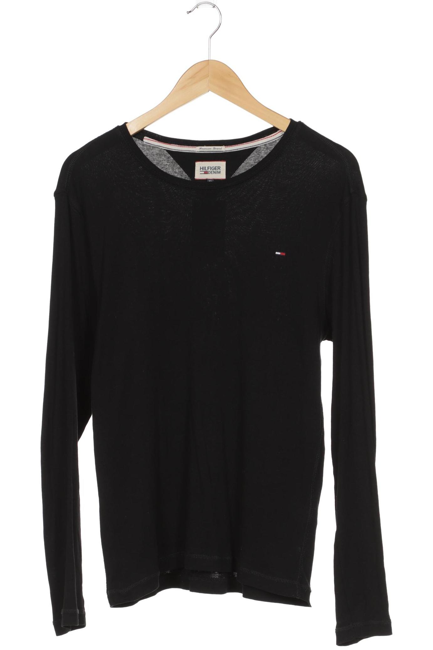 

Hilfiger Denim Herren Langarmshirt, schwarz, Gr. 54
