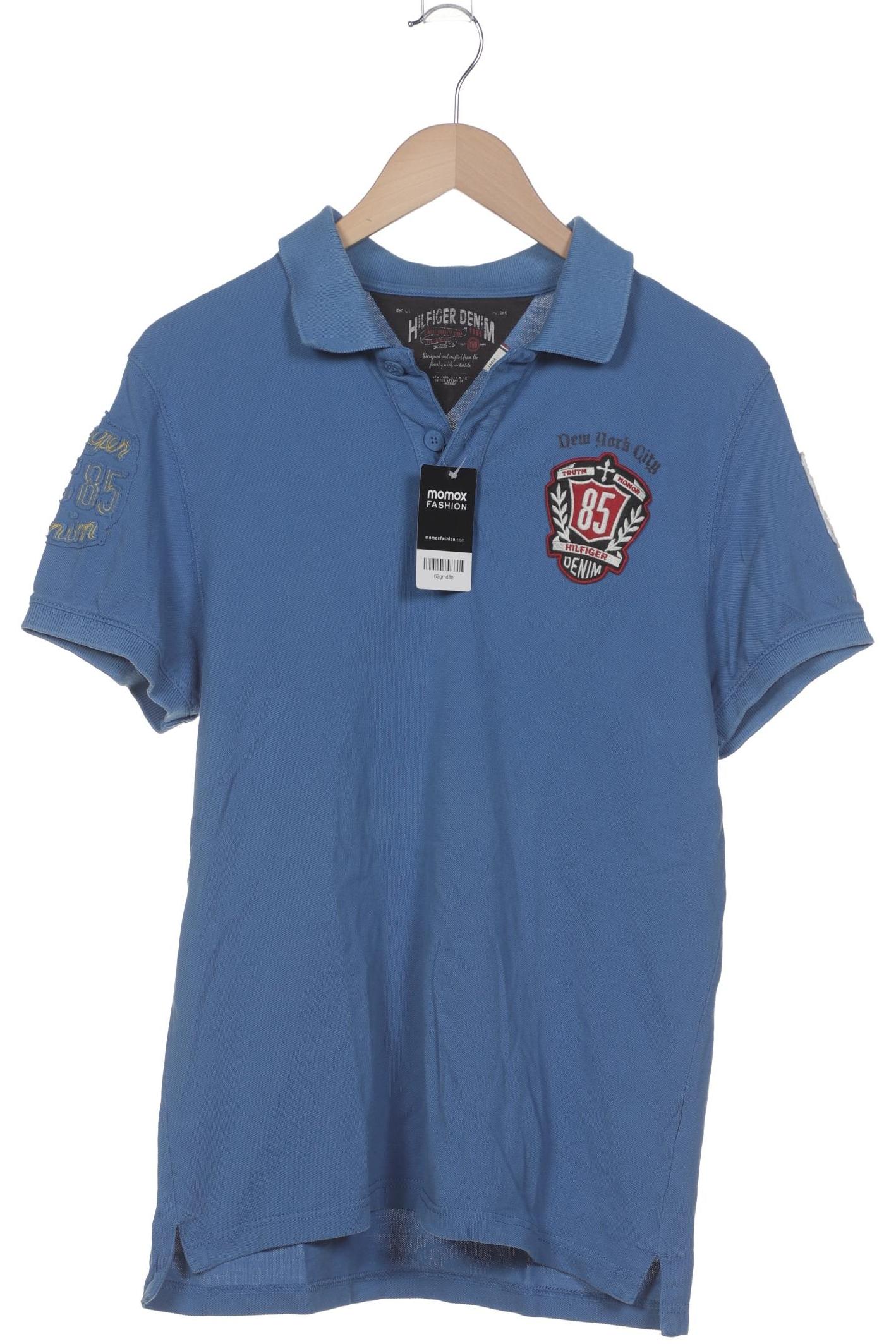 

Hilfiger Denim Herren Poloshirt, blau, Gr. 52