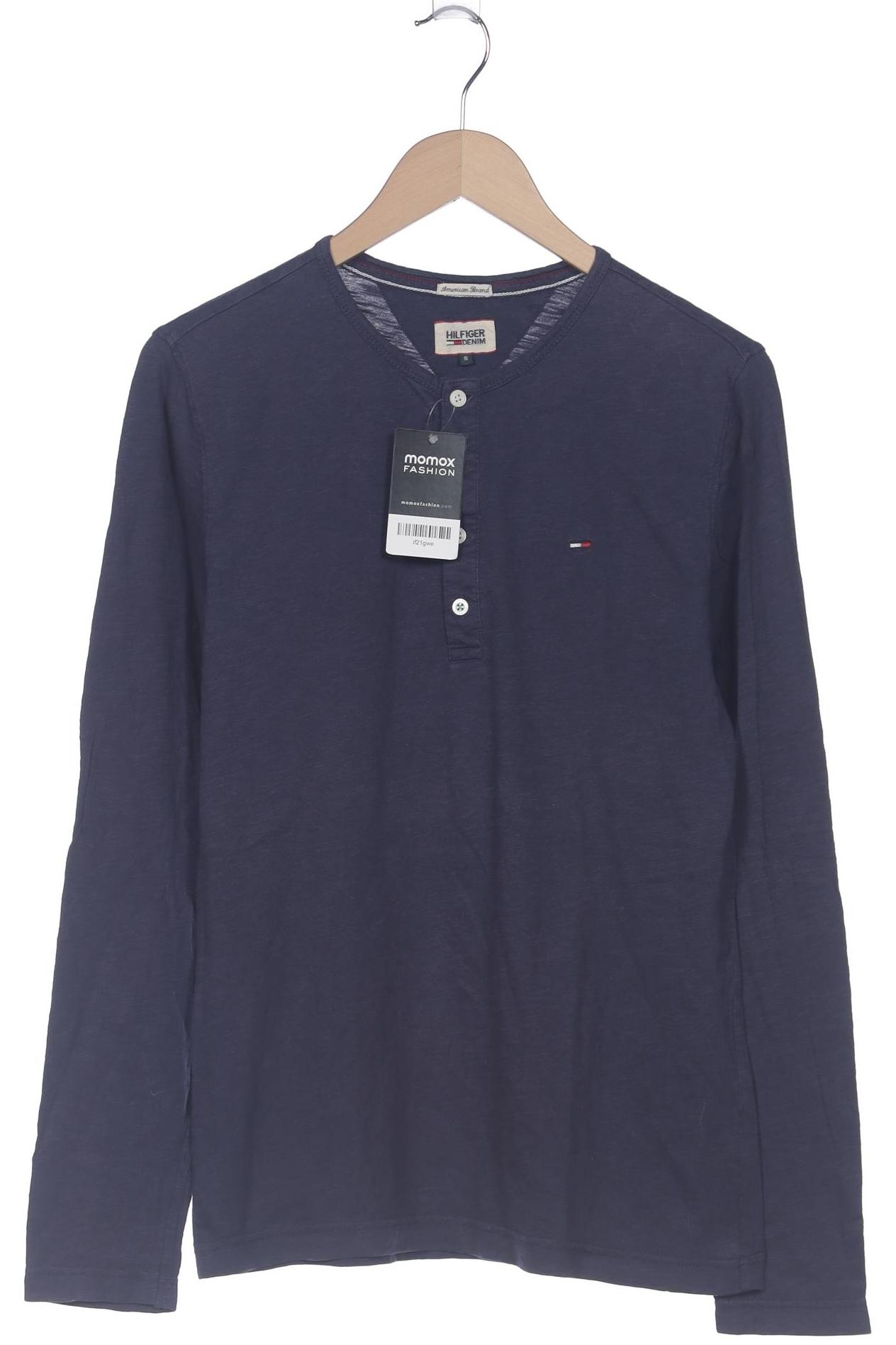 

Hilfiger Denim Herren Langarmshirt, marineblau, Gr. 46
