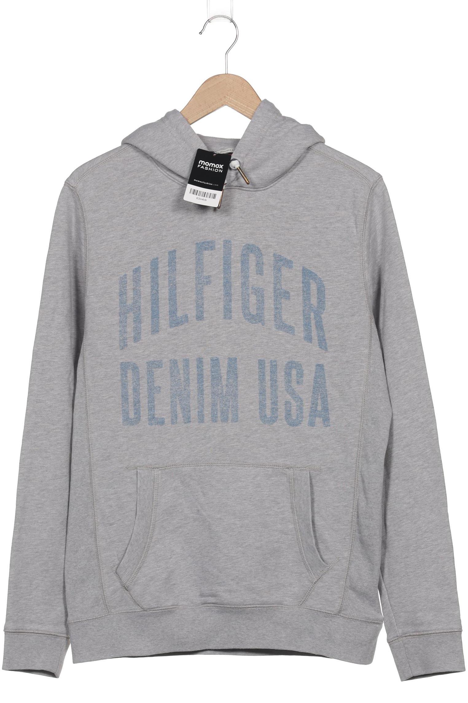 

Hilfiger Denim Herren Kapuzenpullover, grau, Gr. 52