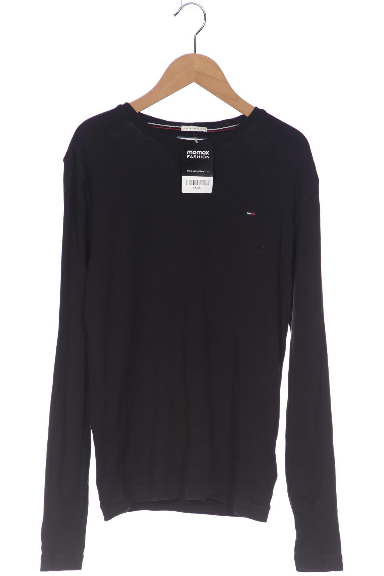 

Hilfiger Denim Herren Langarmshirt, schwarz, Gr. 46