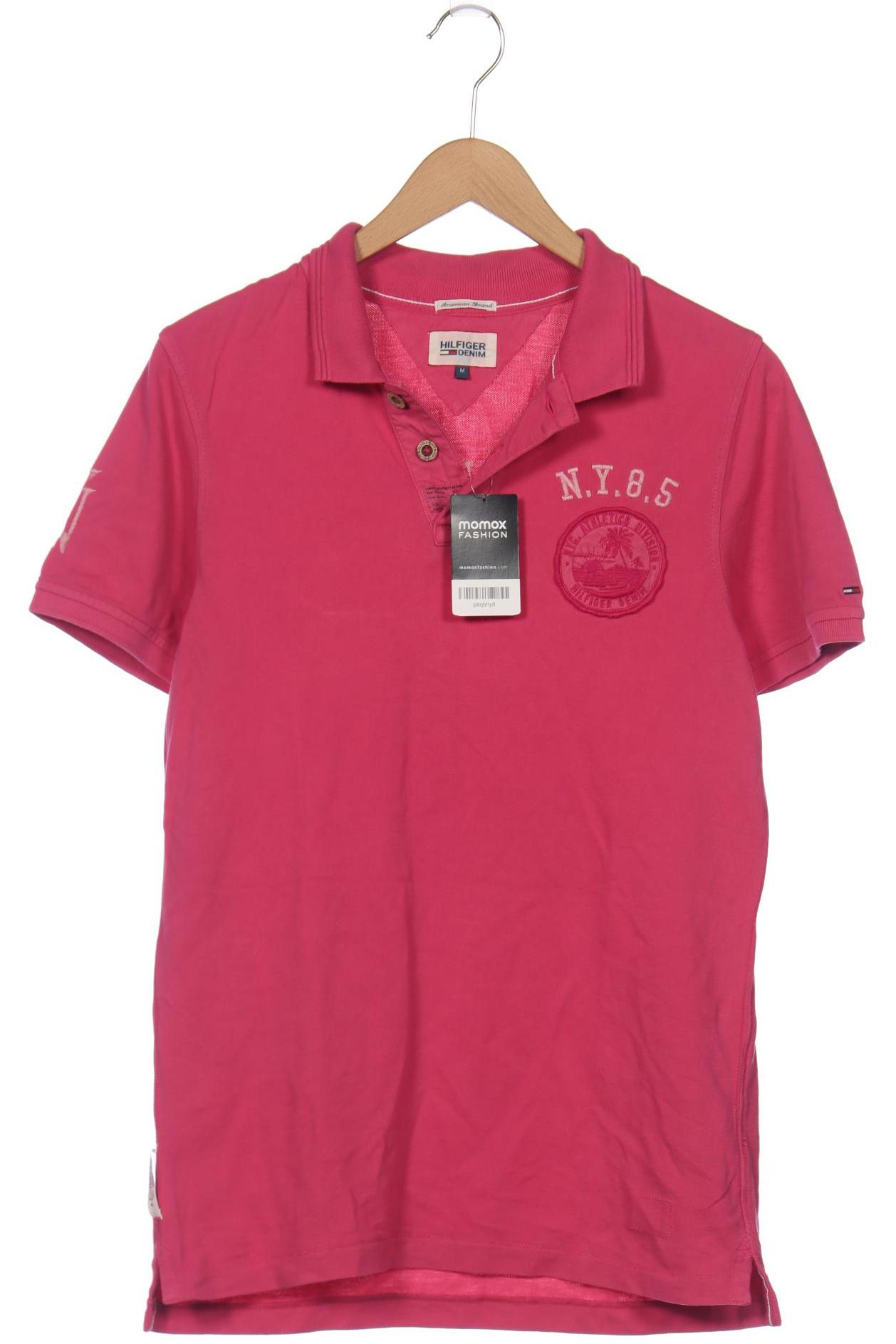 

Hilfiger Denim Herren Poloshirt, pink, Gr. 48
