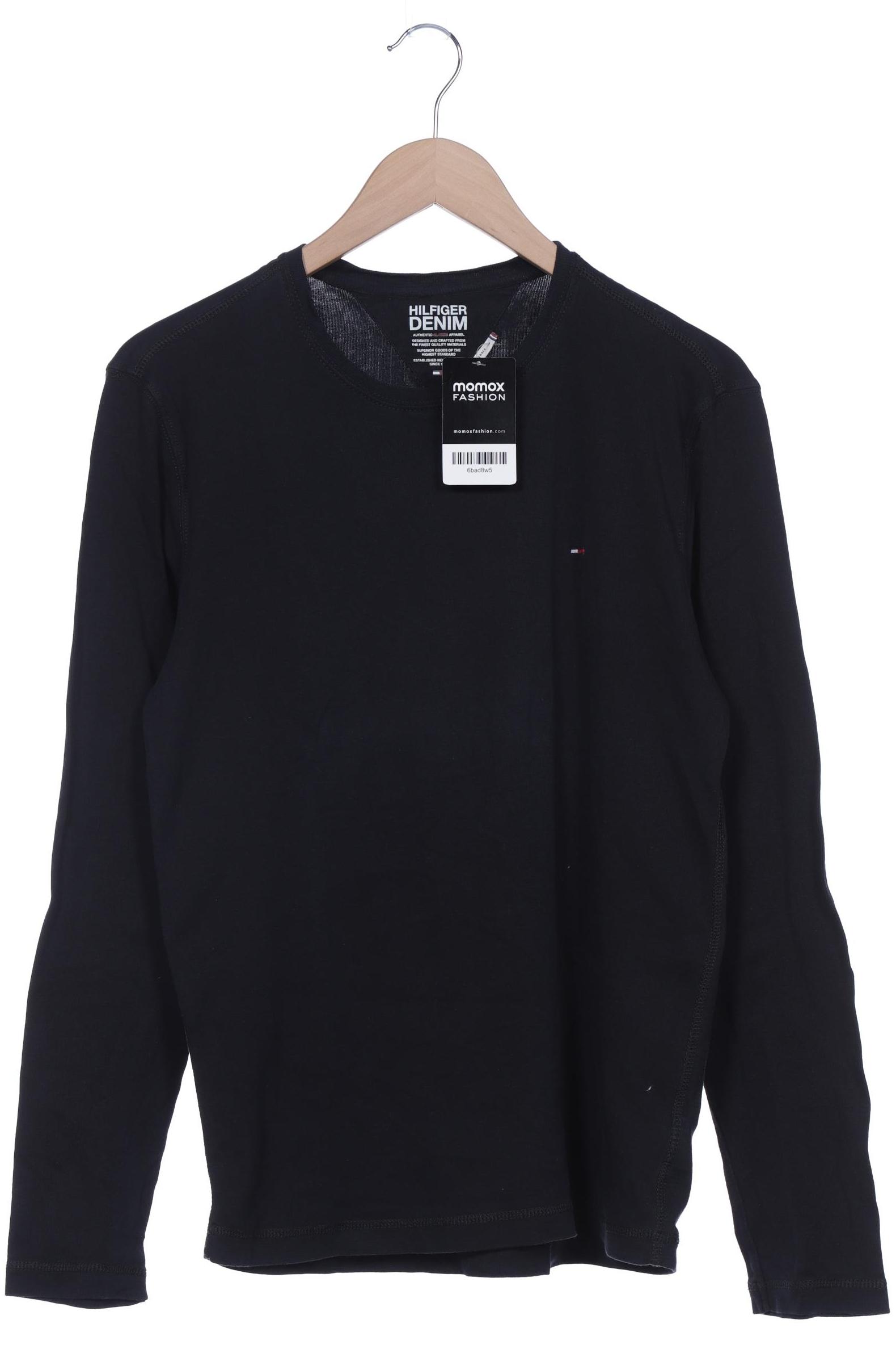 

Hilfiger Denim Herren Langarmshirt, schwarz, Gr. 52