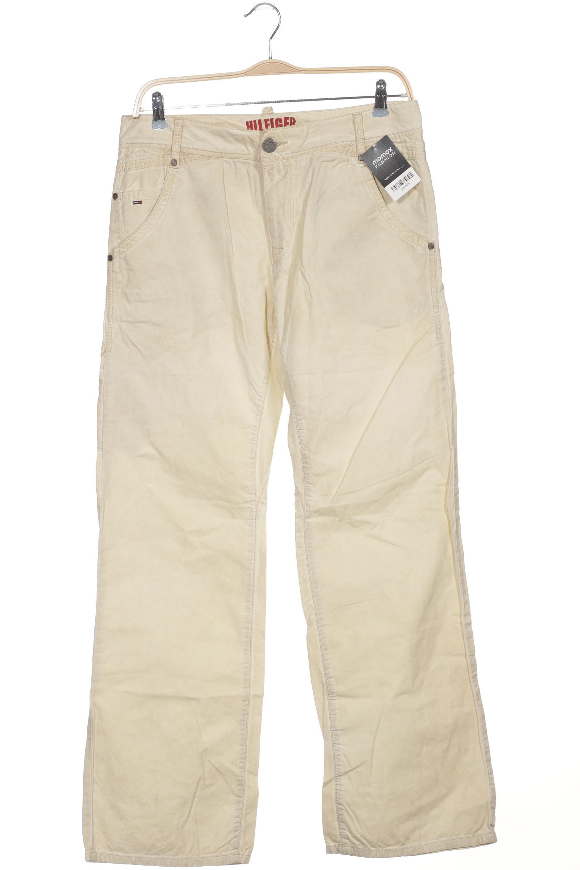 

Hilfiger Denim Herren Stoffhose, cremeweiß, Gr. 34