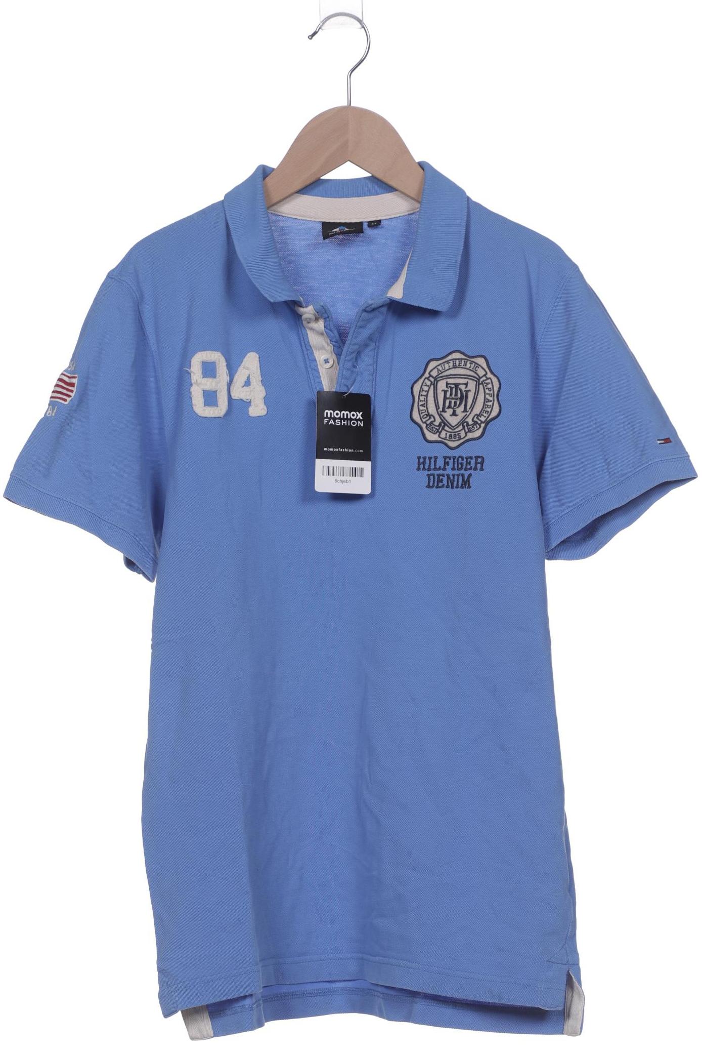 

Hilfiger Denim Herren Poloshirt, blau, Gr. 48
