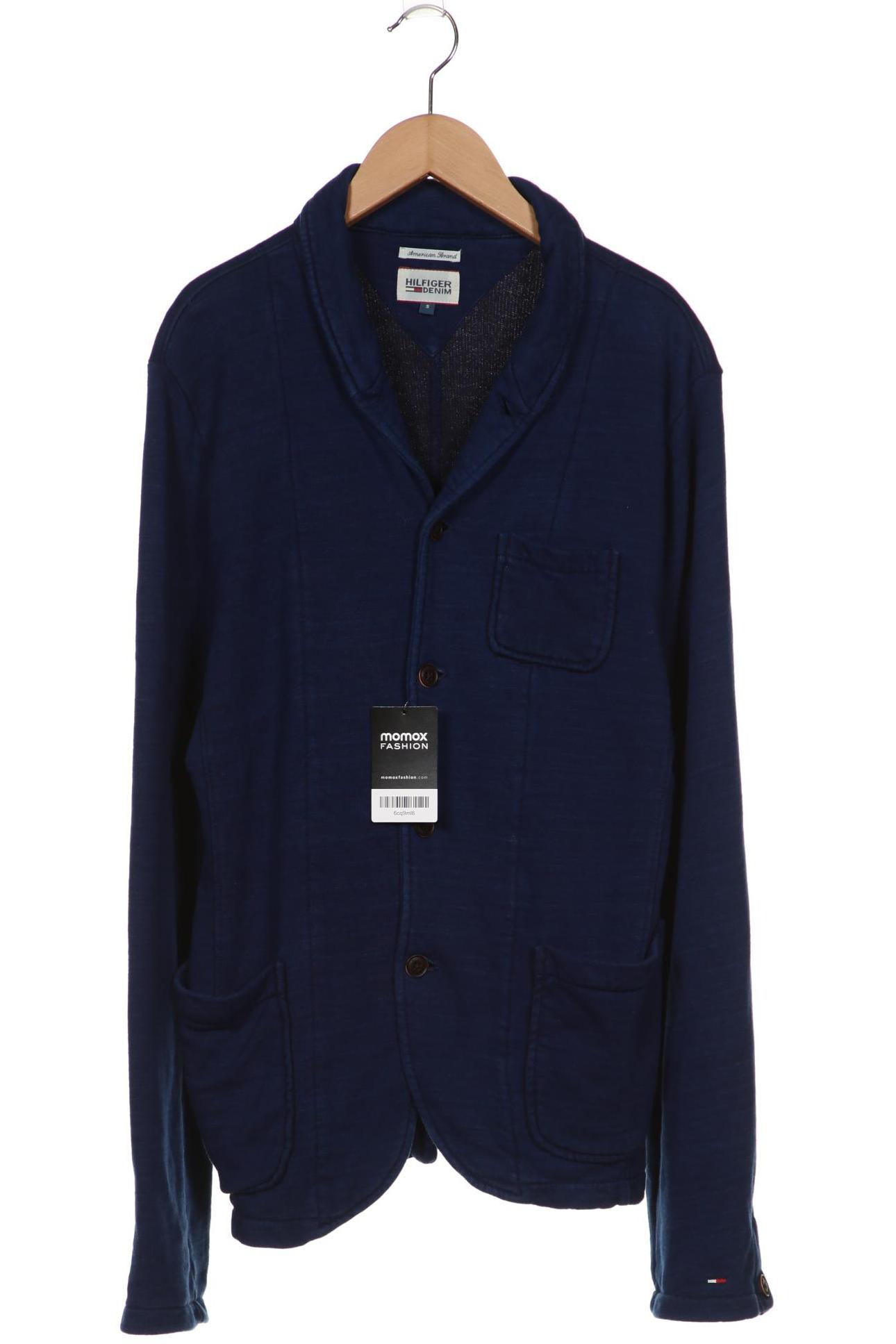 

HILFIGER DENIM Herren Strickjacke, blau