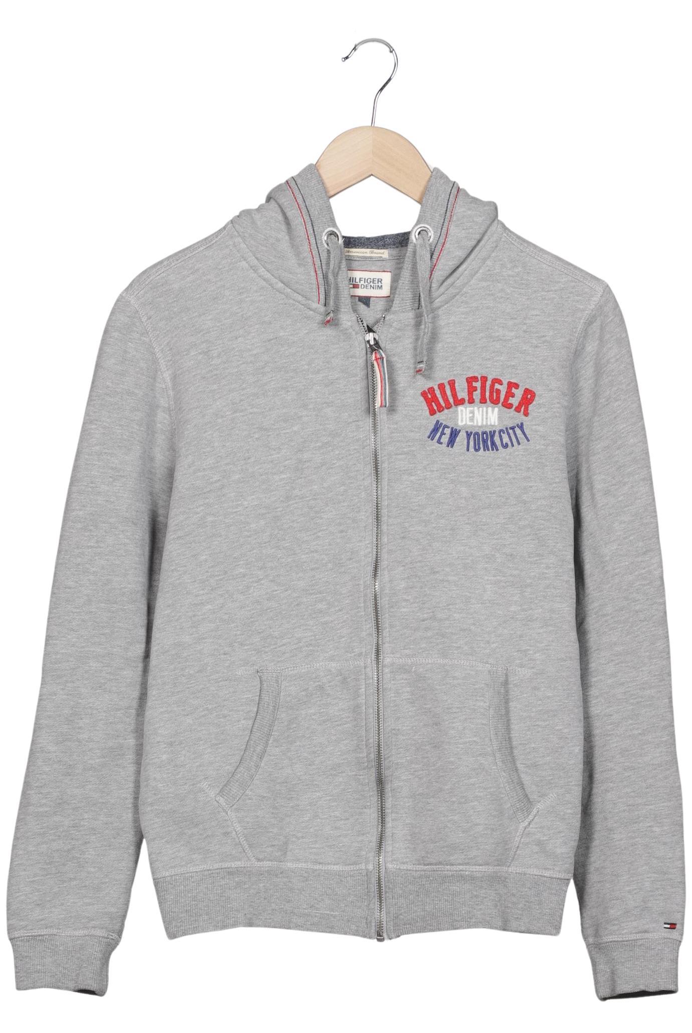 

Hilfiger Denim Herren Kapuzenpullover, grau, Gr. 46