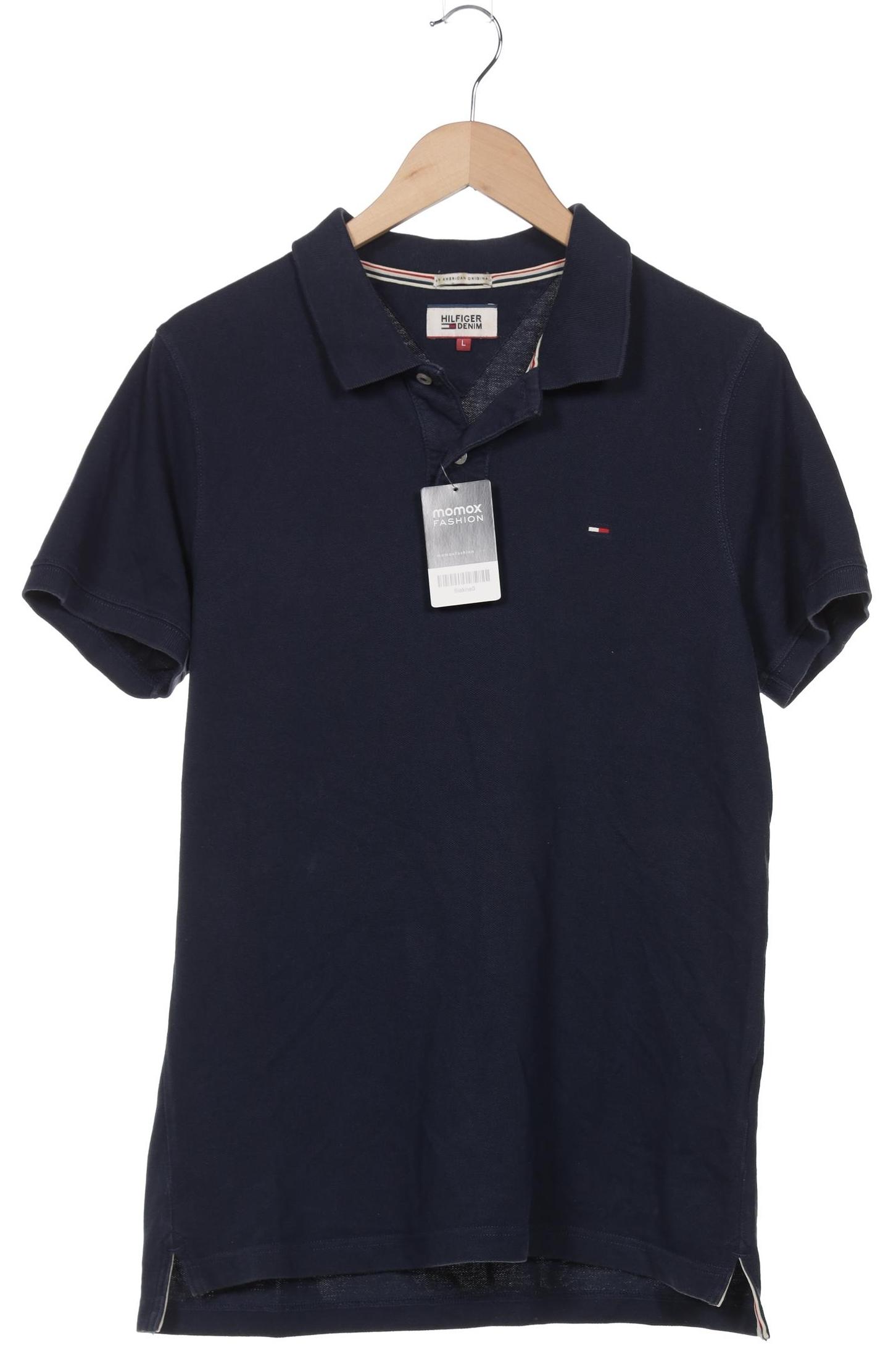 Thumbnail - Hilfiger Denim Herren Poloshirt, marineblau, Gr. 52