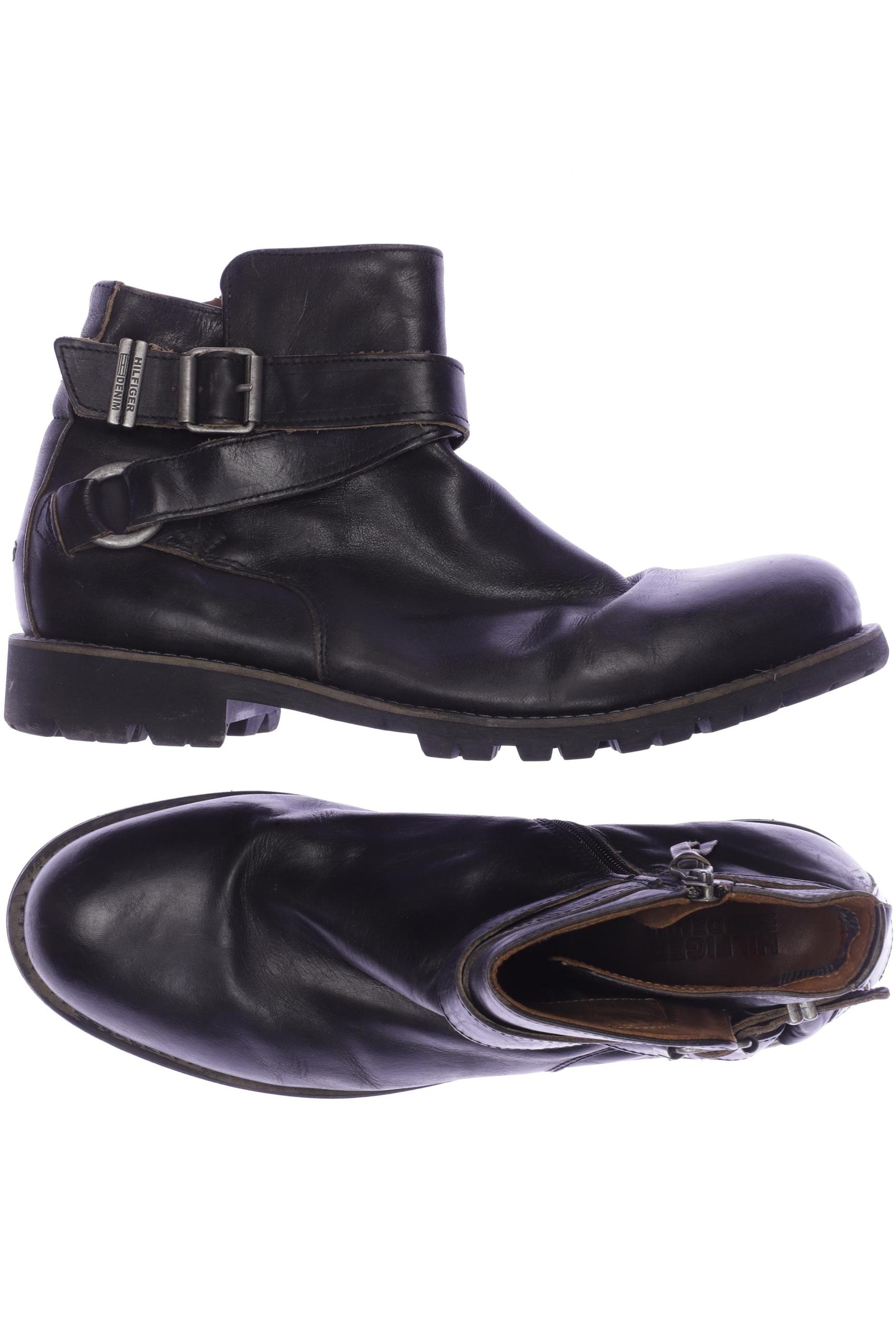 

Hilfiger Denim Herren Stiefel, schwarz, Gr. 43