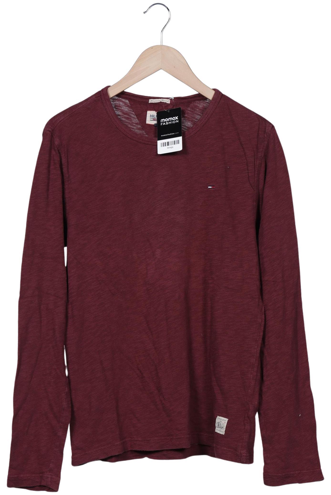 

Hilfiger Denim Herren Langarmshirt, bordeaux, Gr. 52
