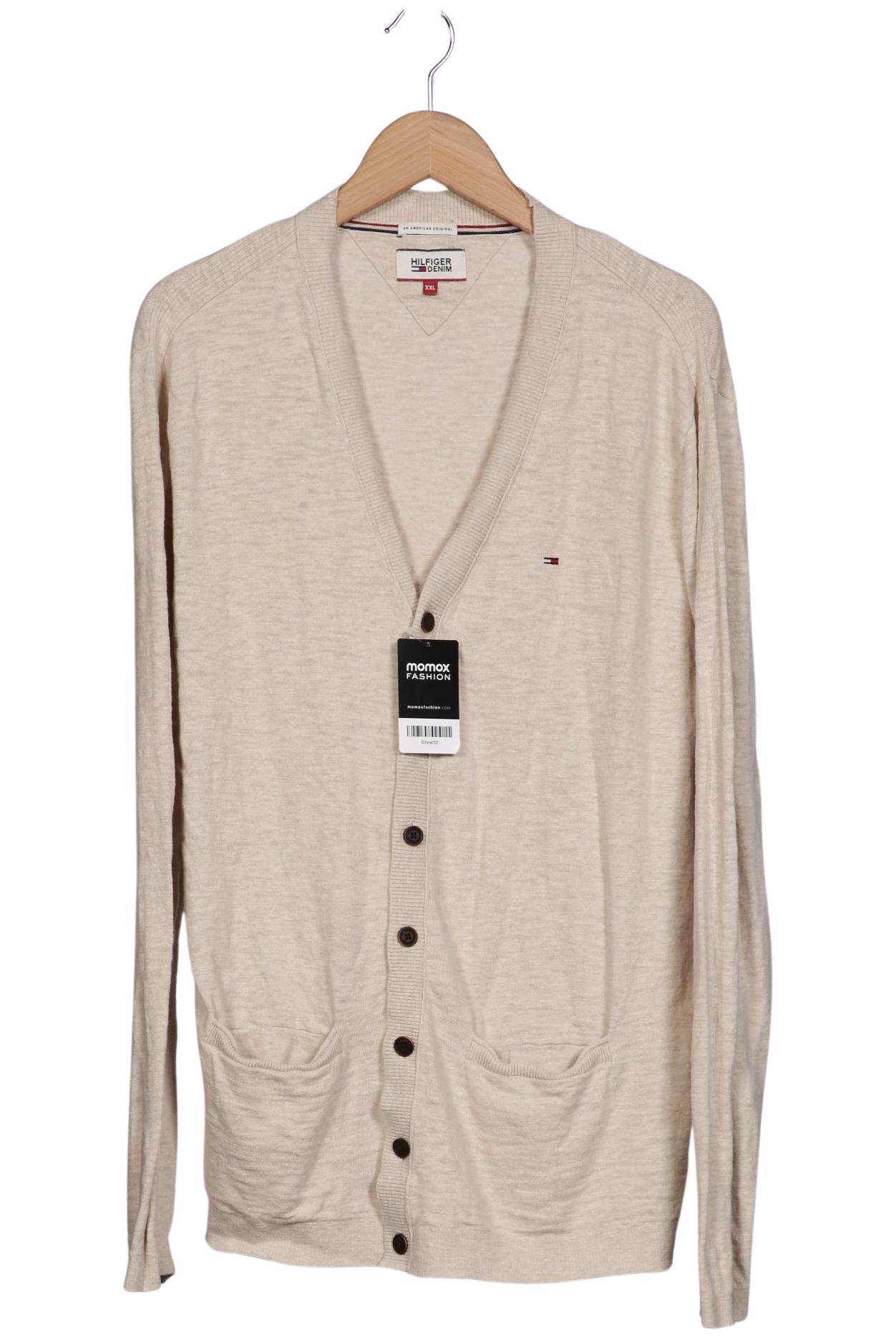 

Hilfiger Denim Herren Strickjacke, beige, Gr. 56