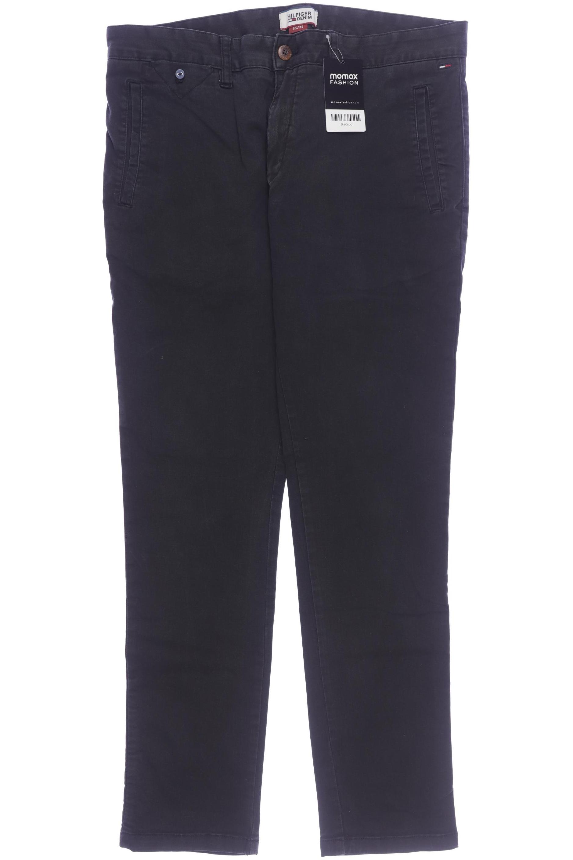 Thumbnail - Hilfiger Denim Herren Stoffhose, schwarz, Gr. 33