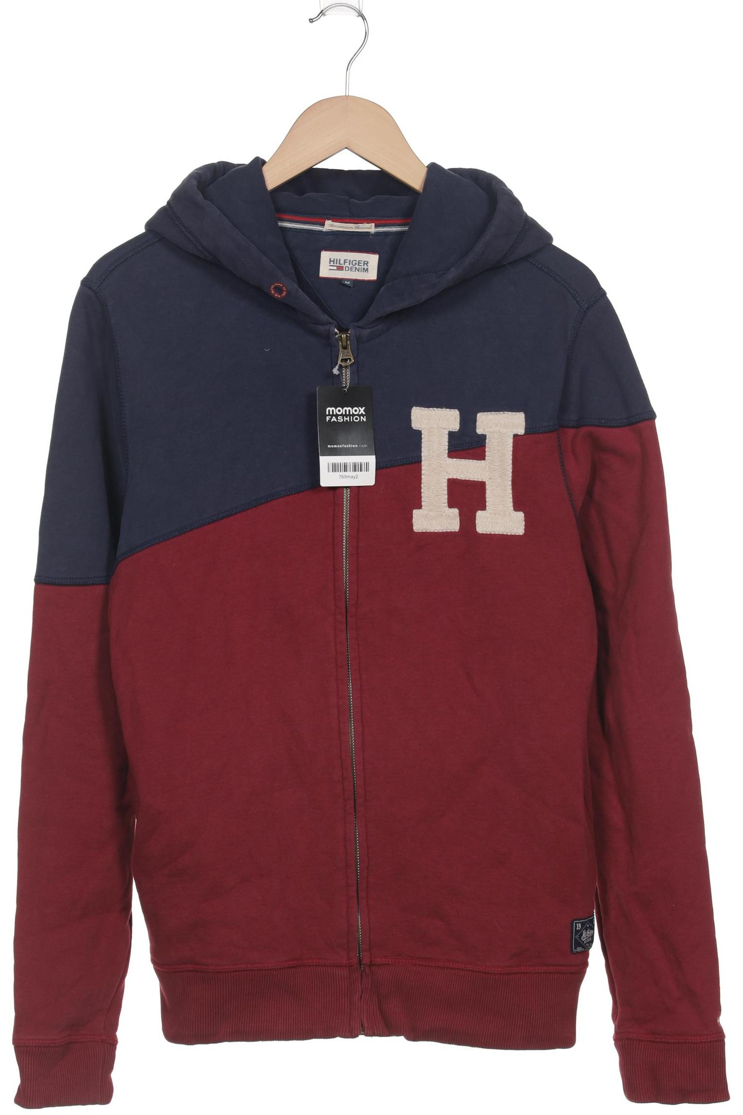

Hilfiger Denim Herren Kapuzenpullover, bordeaux, Gr. 48