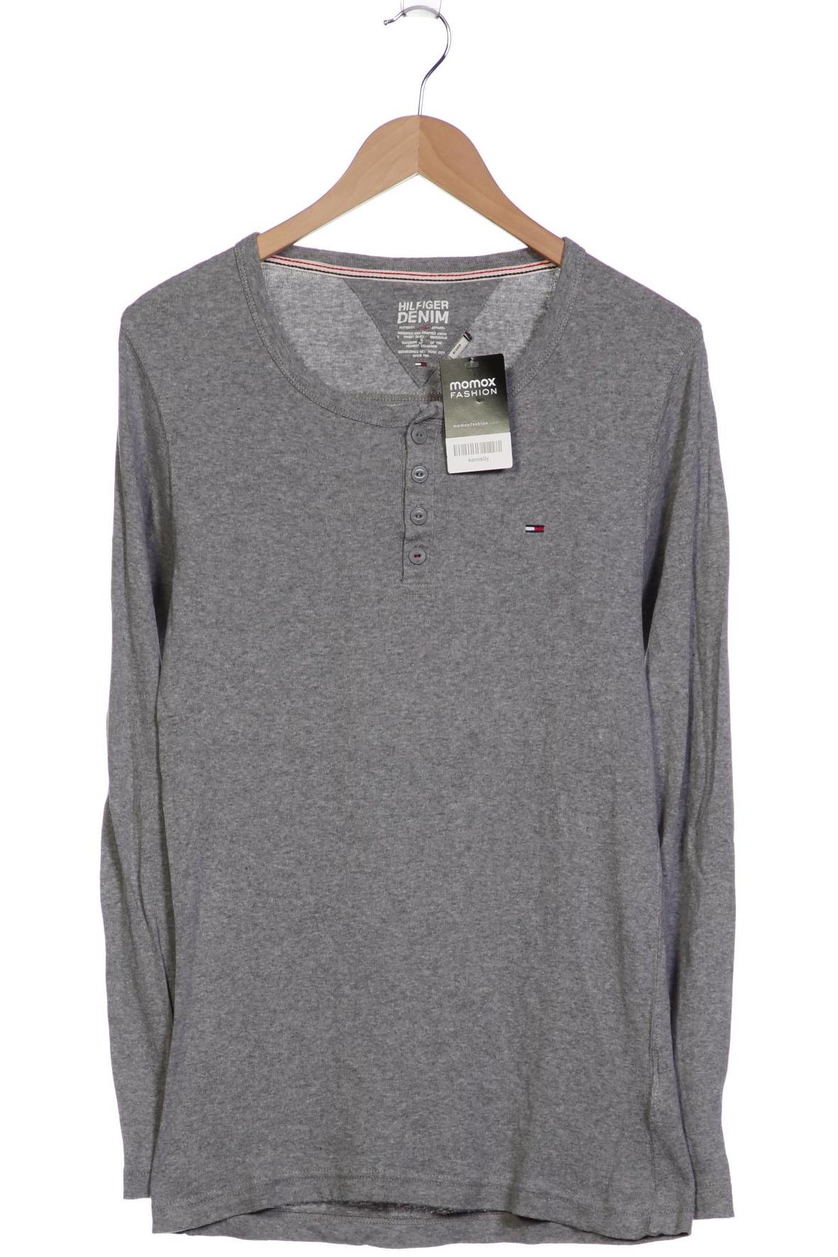 

Hilfiger Denim Herren Langarmshirt, grau, Gr. 48