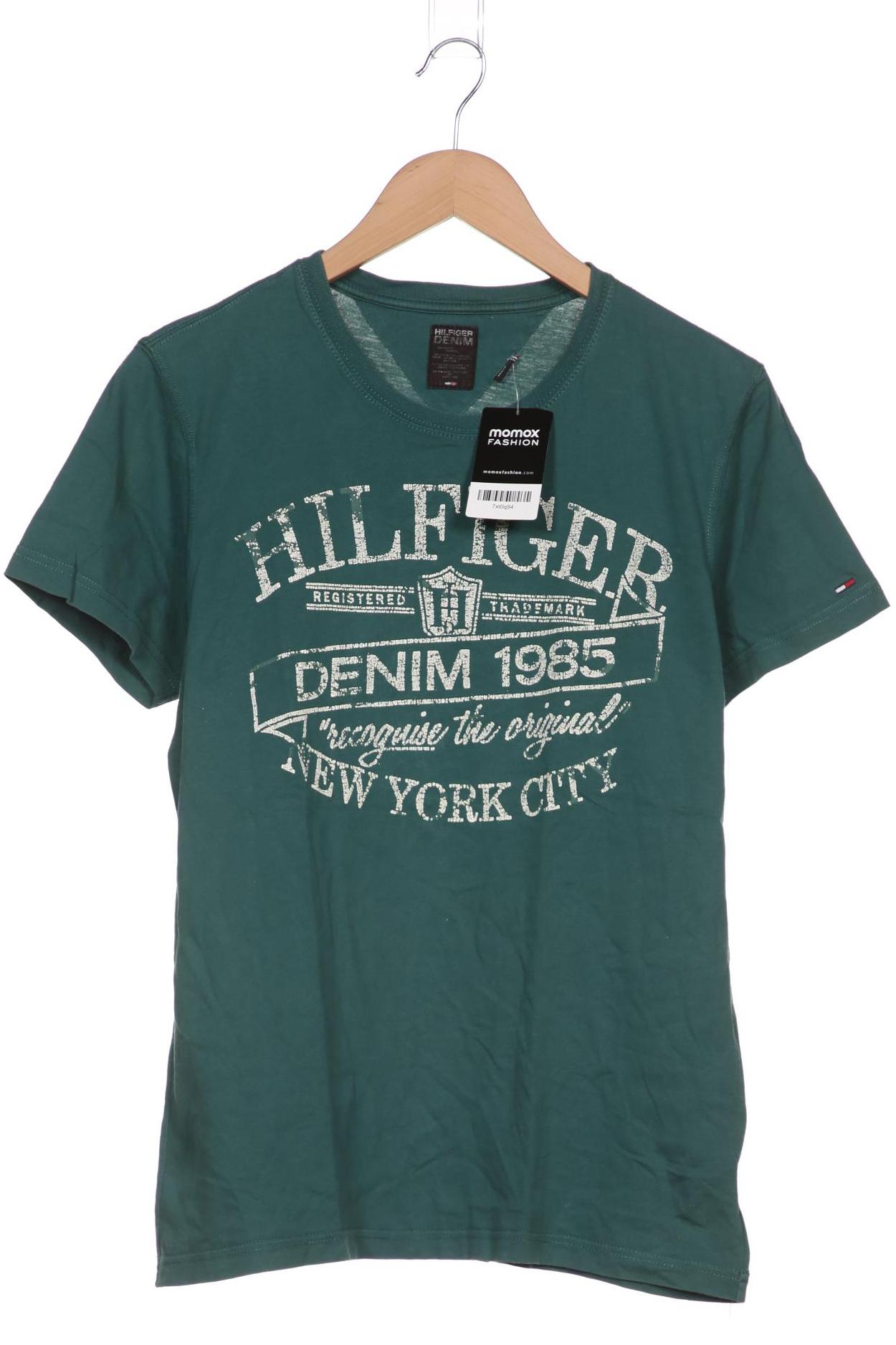 

HILFIGER DENIM Herren T-Shirt, türkis