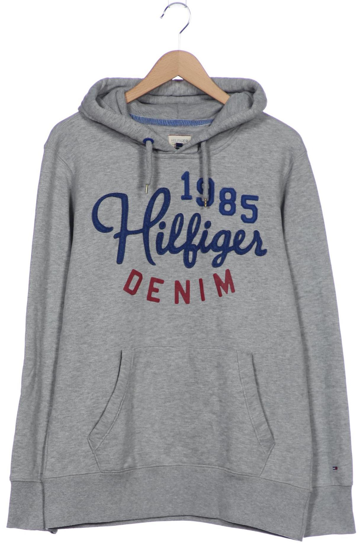

Hilfiger Denim Herren Kapuzenpullover, grau, Gr. 54