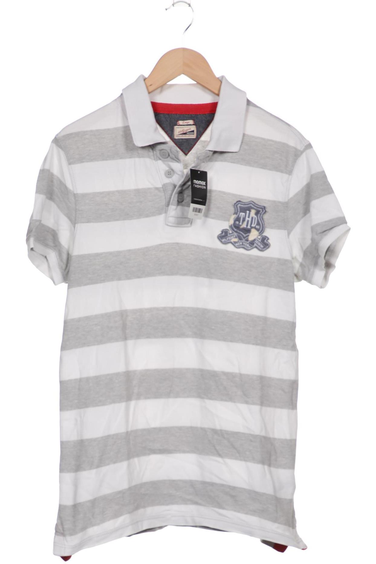 

HILFIGER DENIM Herren Poloshirt, grau