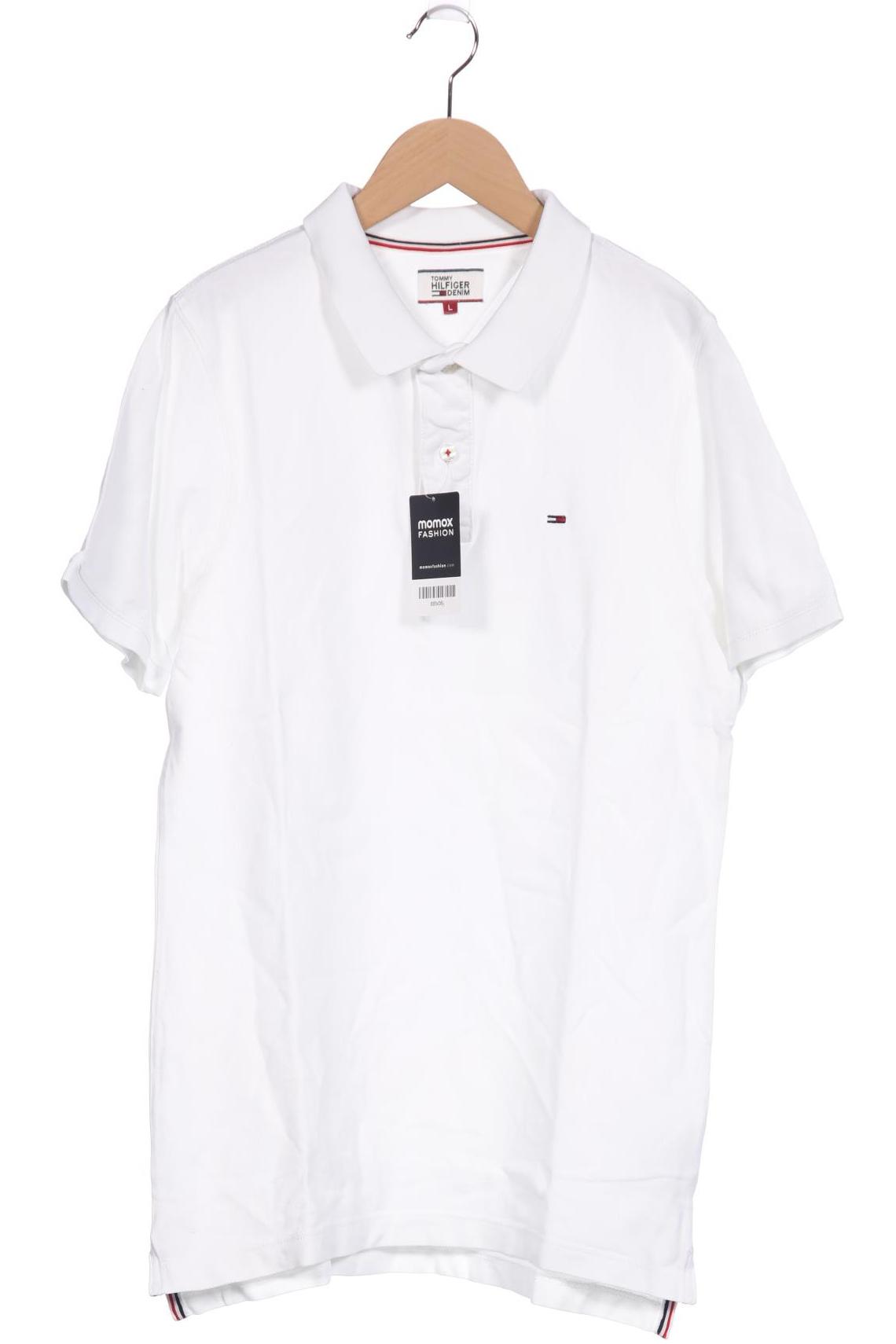 

HILFIGER DENIM Herren Poloshirt, weiß
