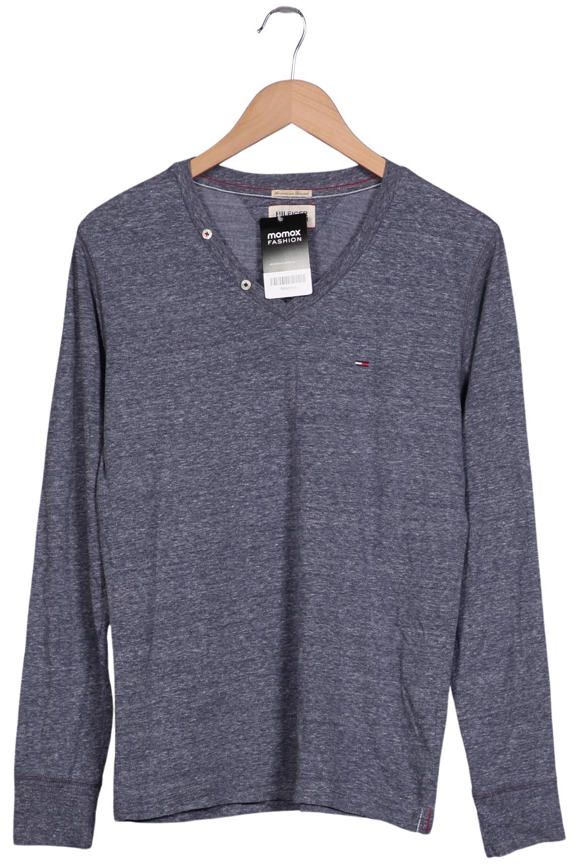

Hilfiger Denim Herren Langarmshirt, blau, Gr. 46