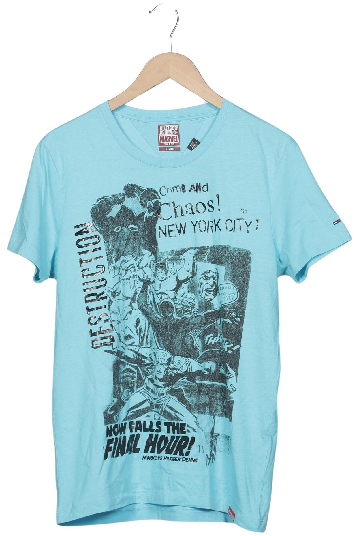 

Hilfiger Denim Herren T-Shirt, hellblau, Gr. 54