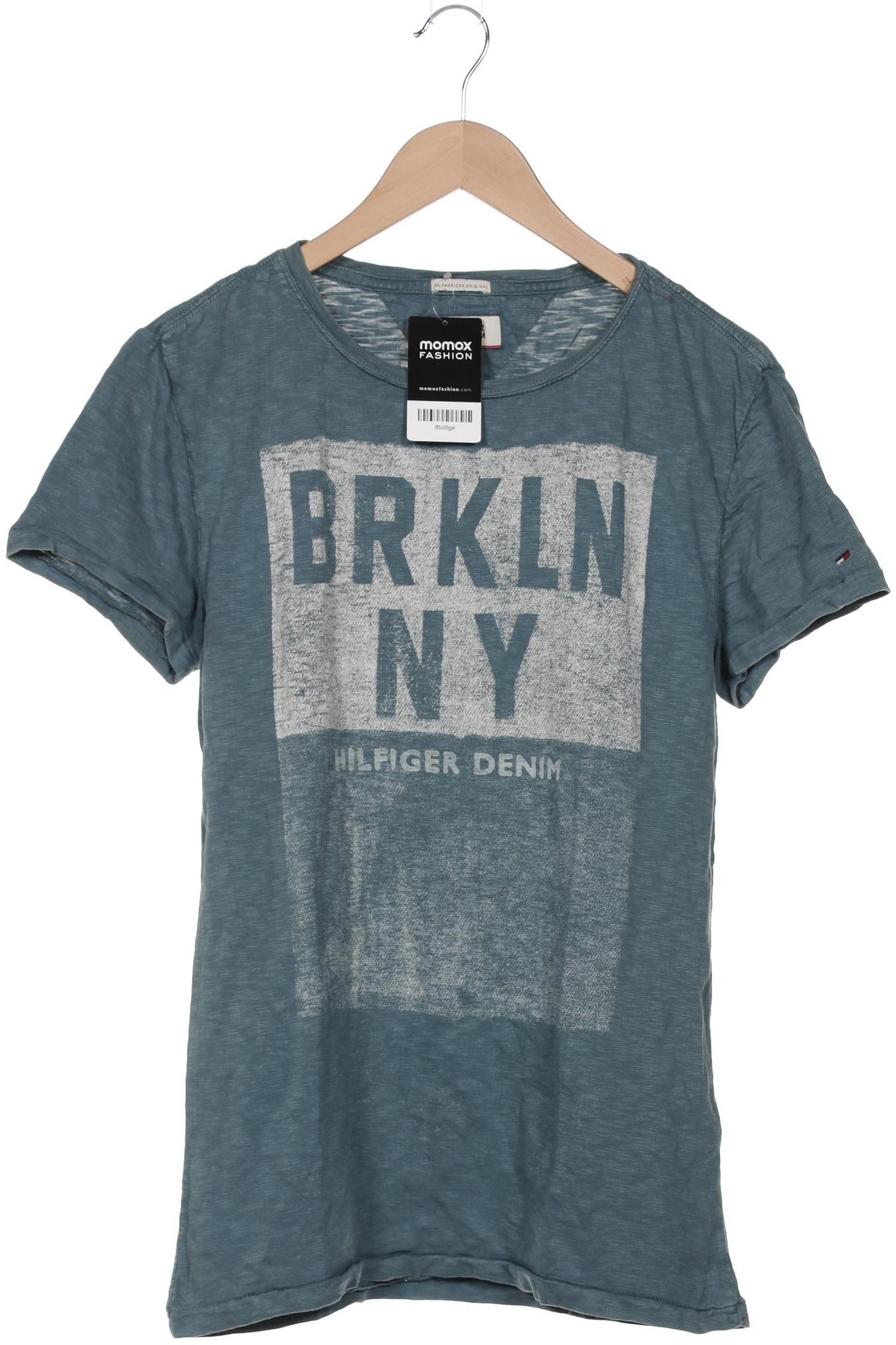 

Hilfiger Denim Herren T-Shirt, türkis, Gr. 48