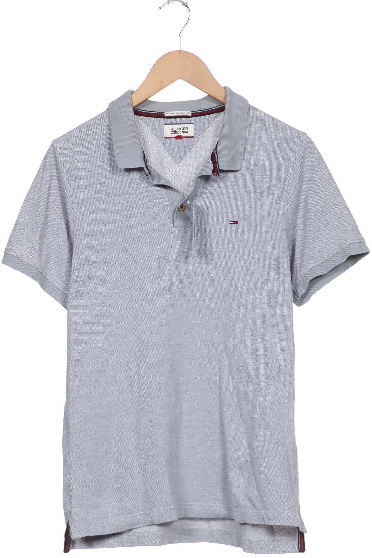 

HILFIGER DENIM Herren Poloshirt, hellblau