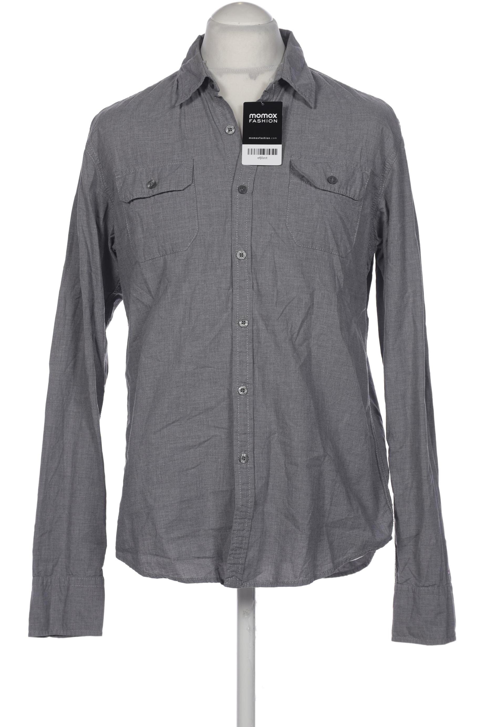 

Hilfiger Denim Herren Hemd, grau, Gr. 52