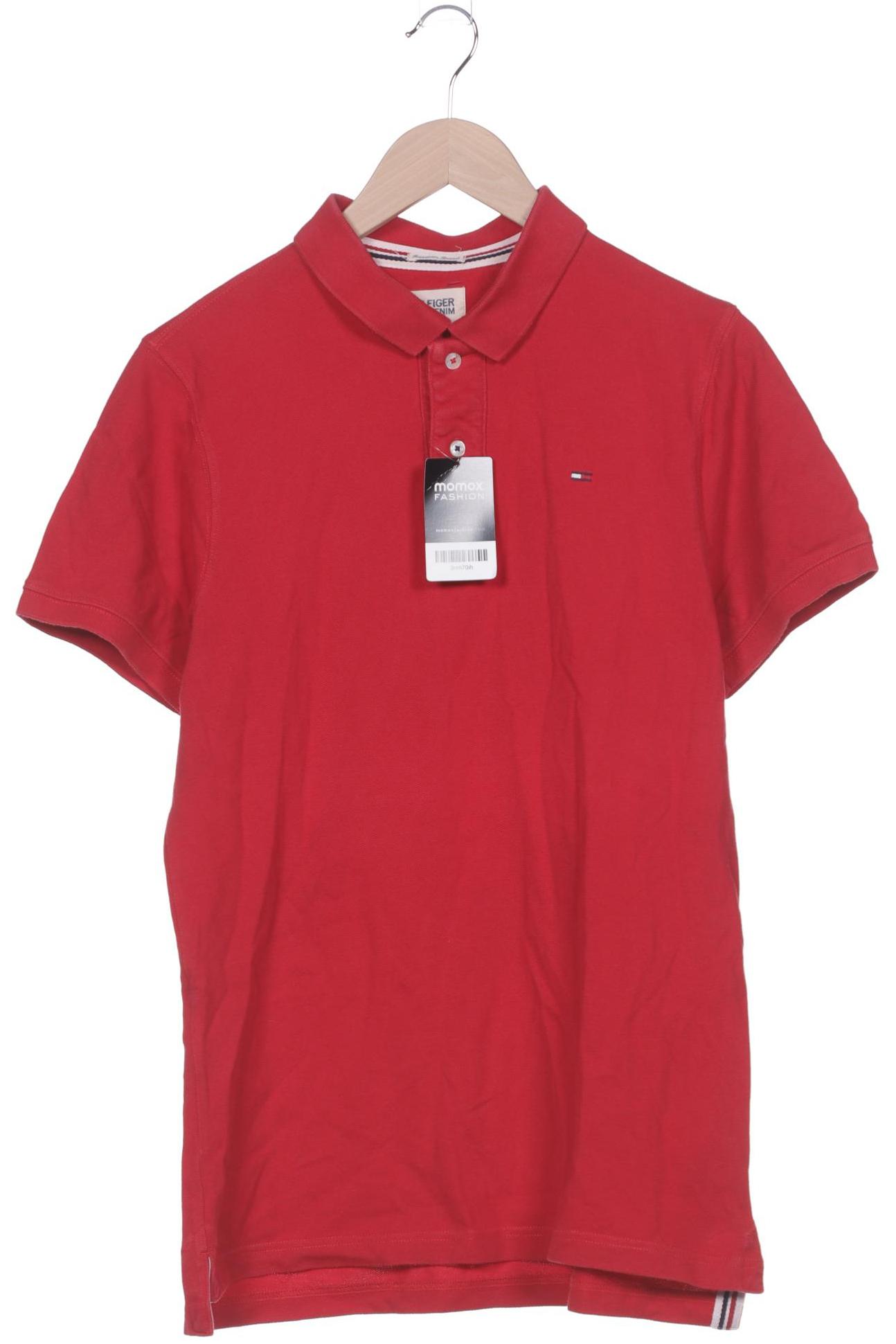 

Hilfiger Denim Herren Poloshirt, rot, Gr. 52
