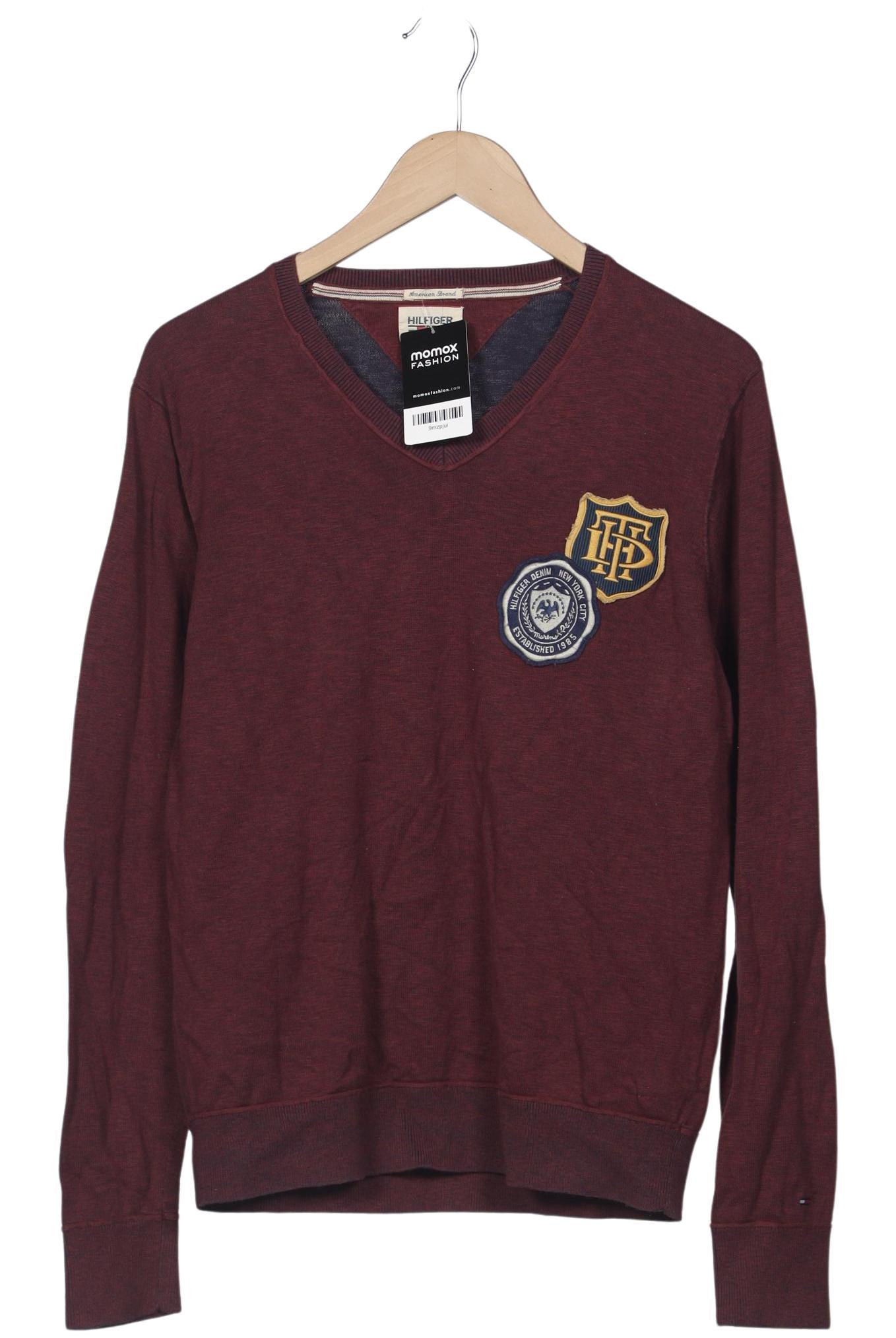 Thumbnail - Hilfiger Denim Herren Pullover, bordeaux, Gr. 52