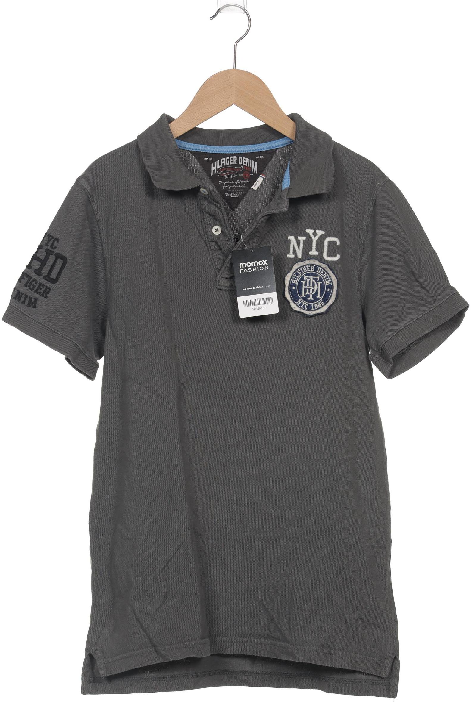 

Hilfiger Denim Herren Poloshirt, grau, Gr. 48