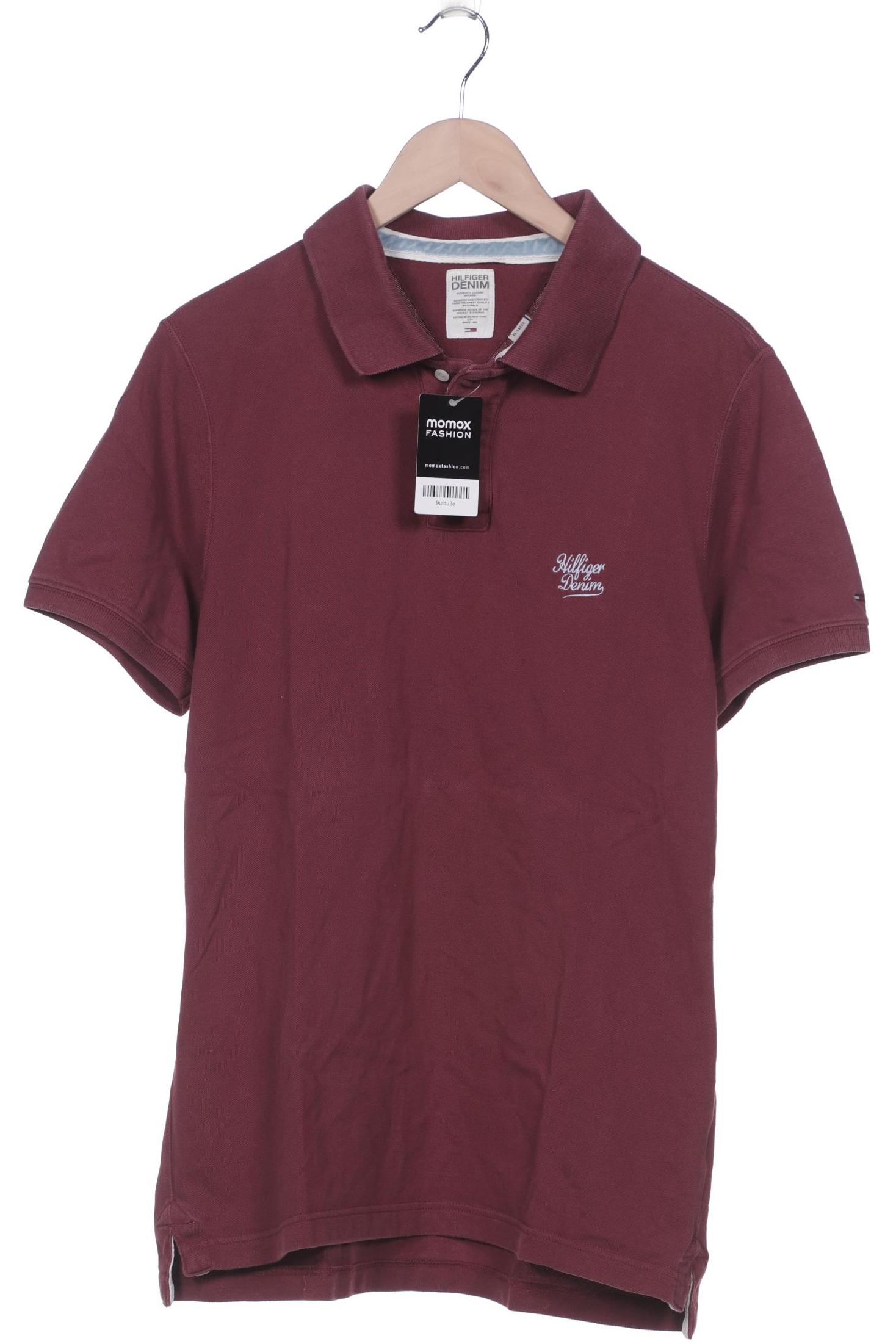 

HILFIGER DENIM Herren Poloshirt, bordeaux