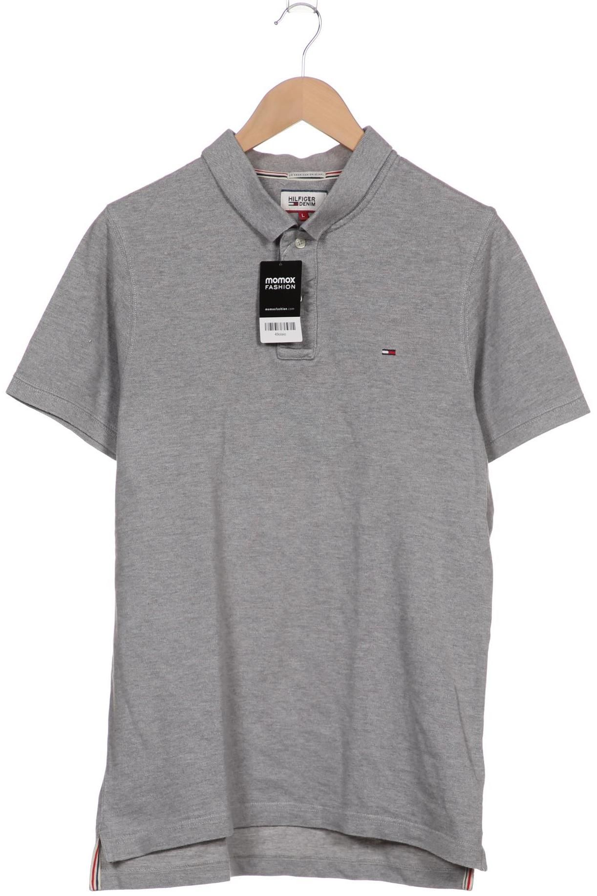 

Hilfiger Denim Herren Poloshirt, grau, Gr. 52