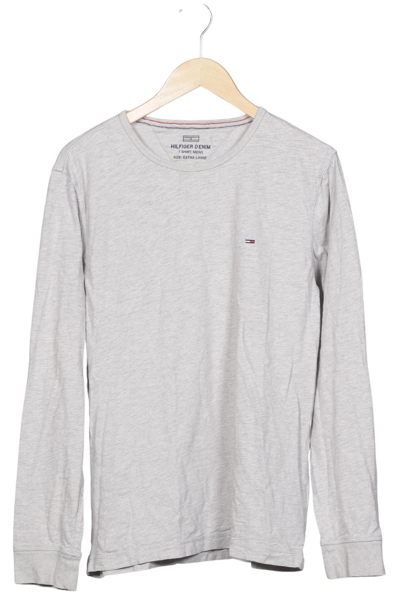 

Hilfiger Denim Herren Langarmshirt, grau, Gr. 54