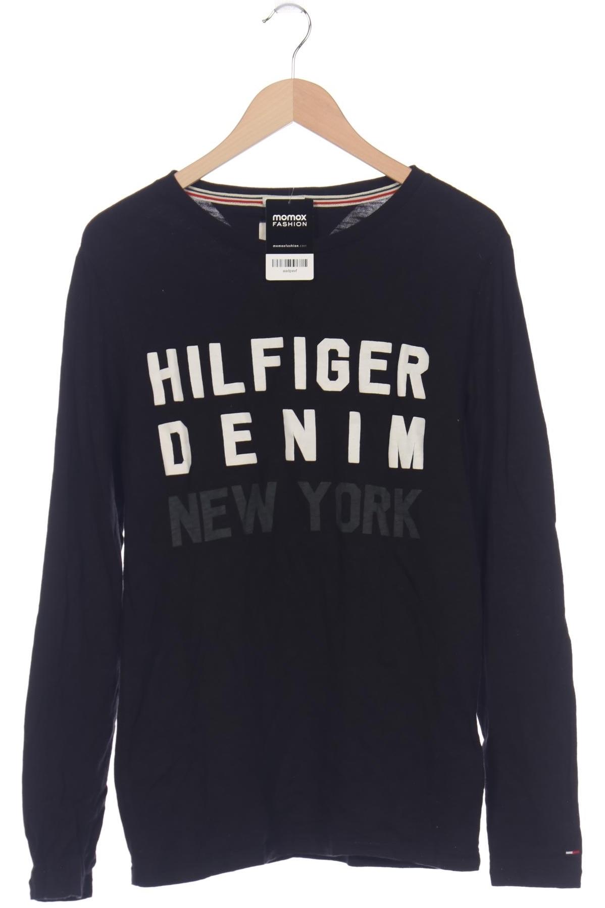 Thumbnail - Hilfiger Denim Herren Langarmshirt, schwarz, Gr. 46