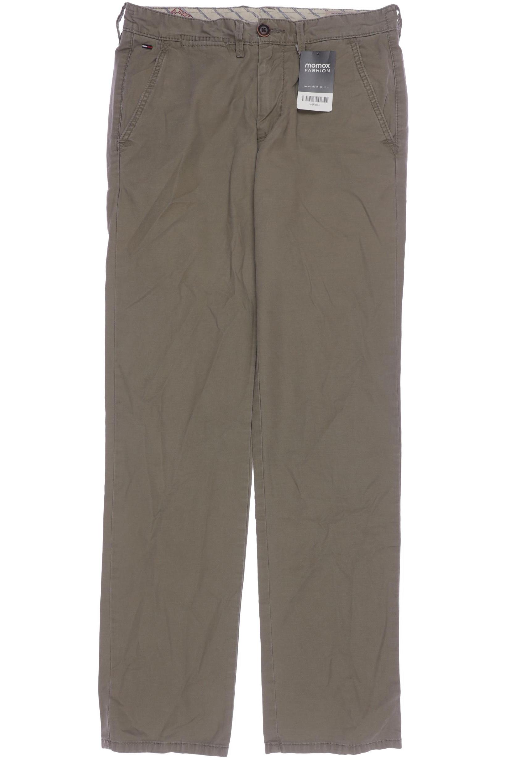 

Hilfiger Denim Herren Stoffhose, grün, Gr. 29