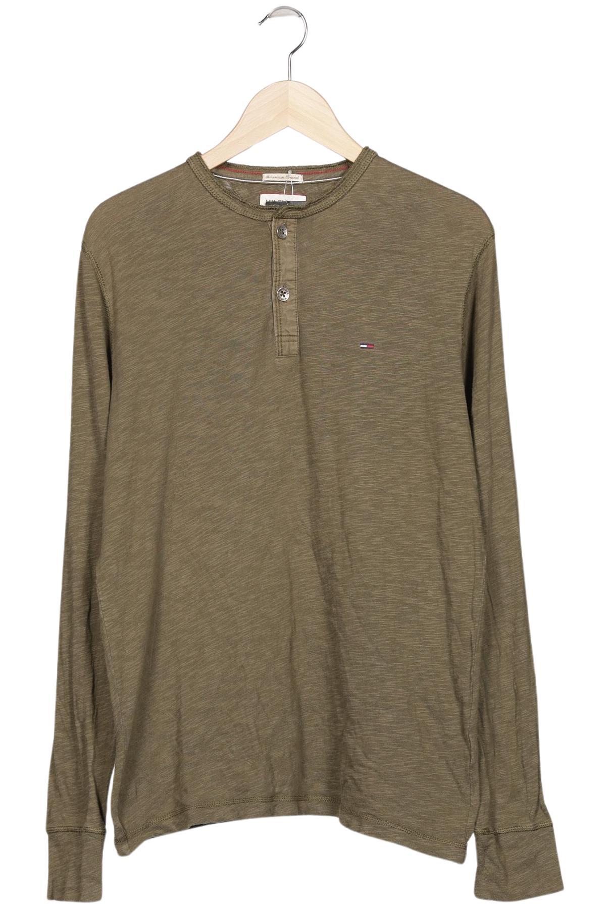 

Hilfiger Denim Herren Langarmshirt, grün, Gr. 48