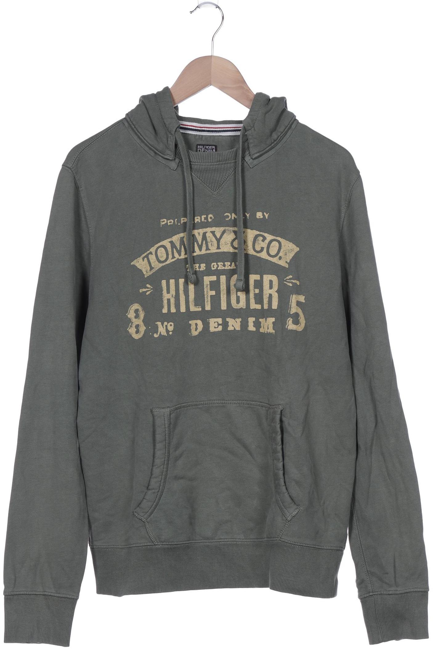 

Hilfiger Denim Herren Kapuzenpullover, grün, Gr. 52
