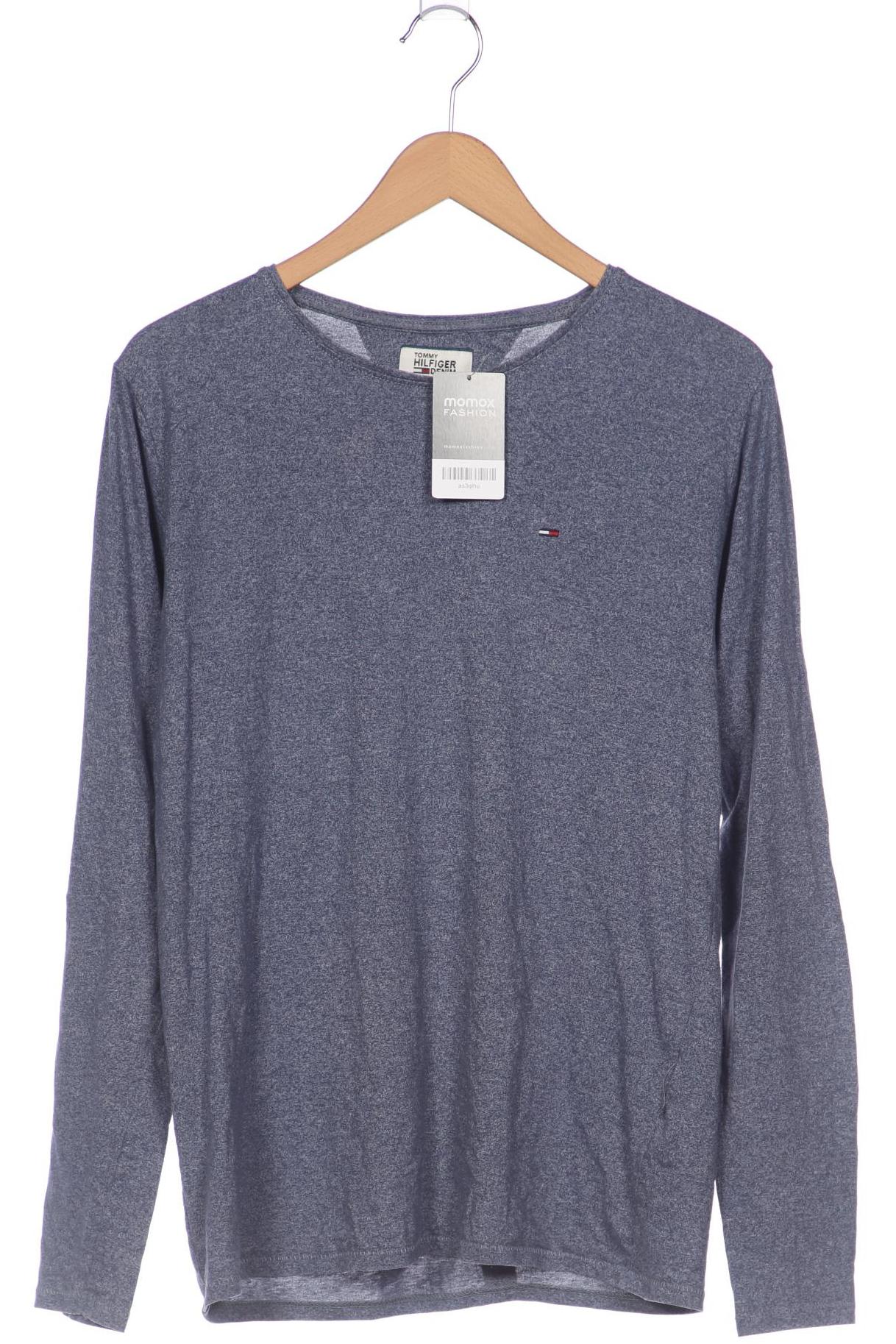 

Hilfiger Denim Herren Langarmshirt, blau, Gr. 52