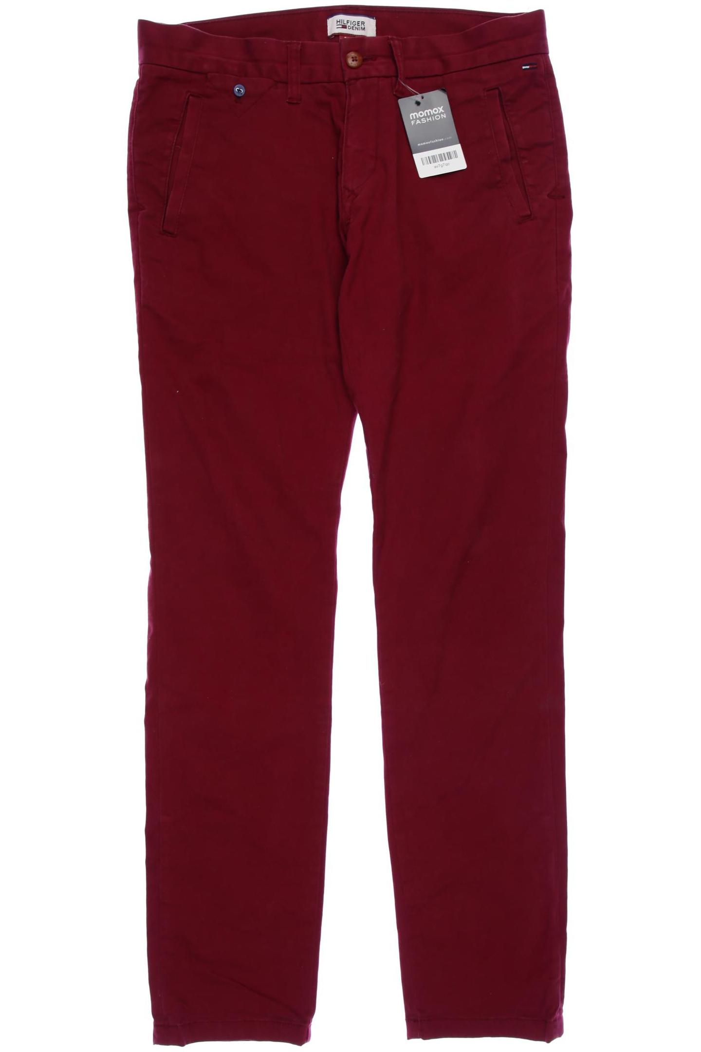 

Hilfiger Denim Herren Stoffhose, bordeaux, Gr. 46