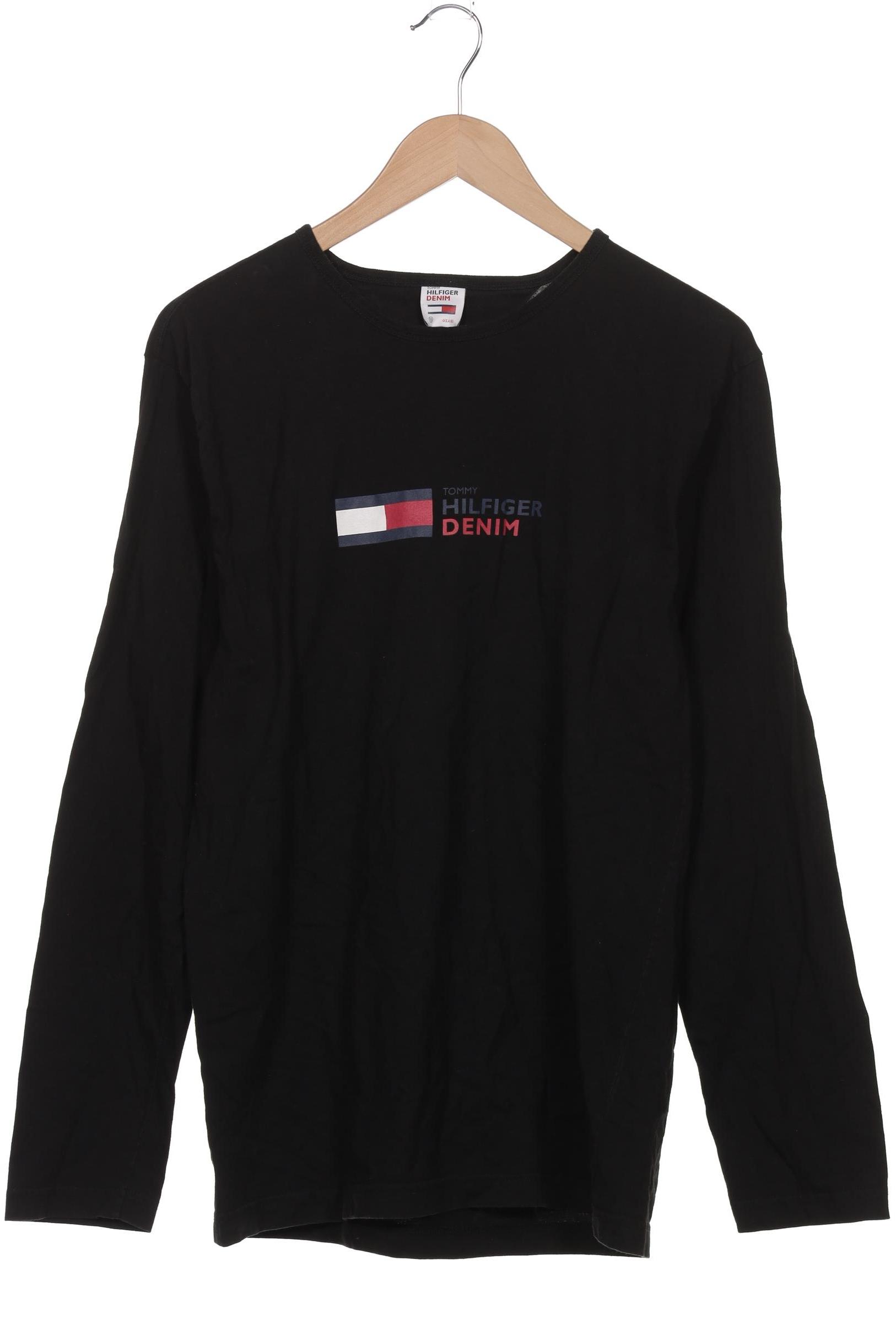 

Hilfiger Denim Herren Langarmshirt, schwarz, Gr. 48