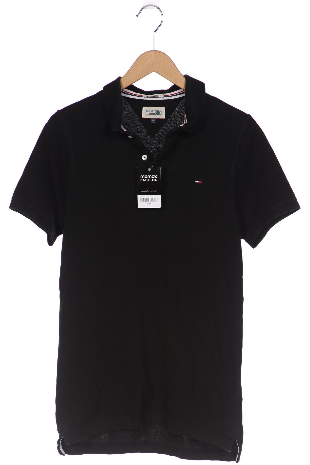 

HILFIGER DENIM Herren Poloshirt, schwarz